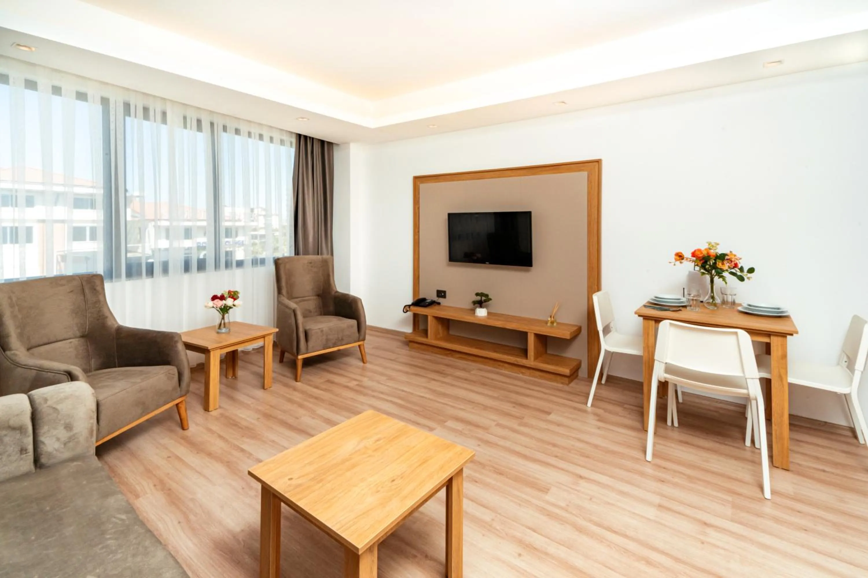 Living room in New Safir Apart Hotel