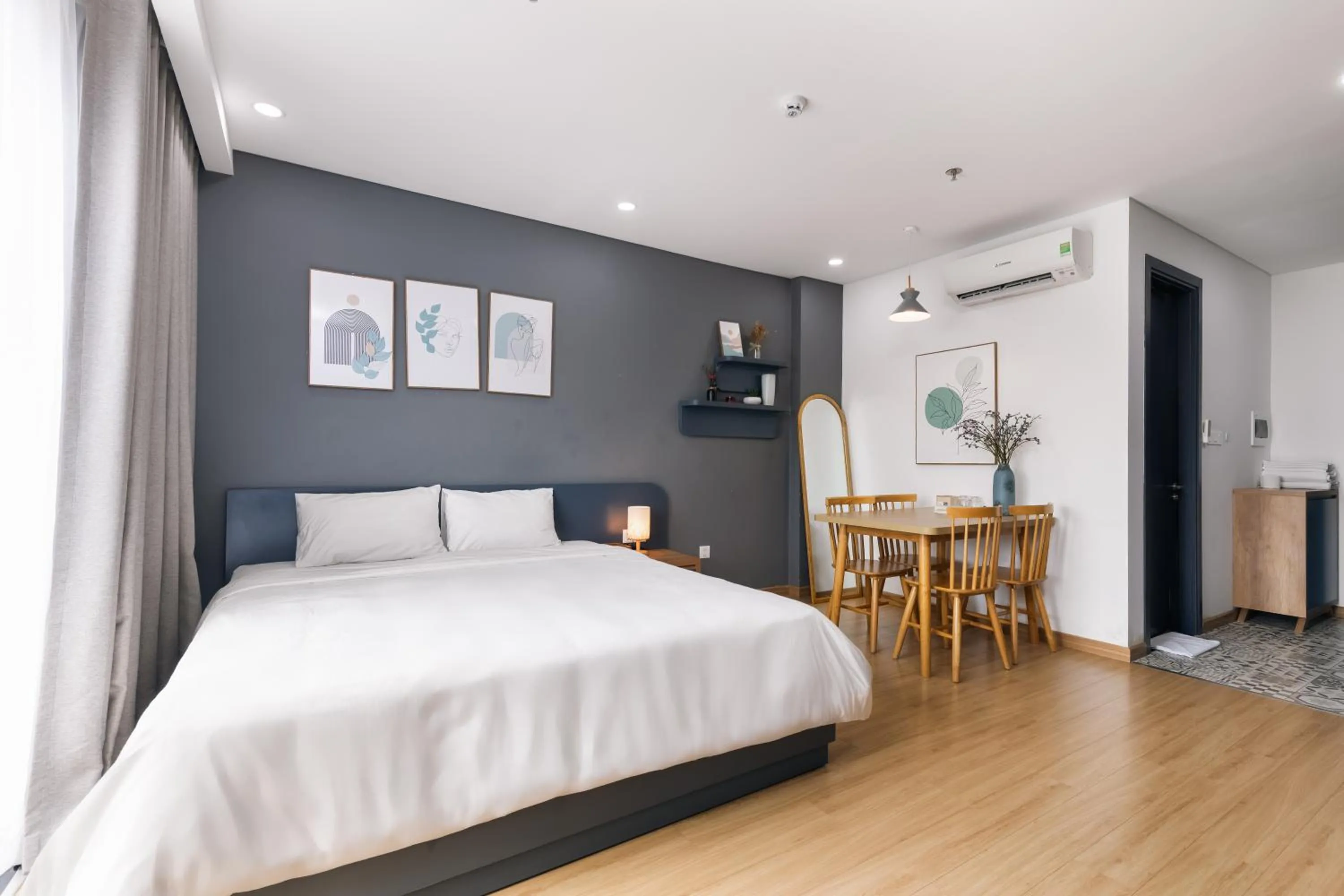 Bedroom, Bed in LAGOM APARTMENT AND HOTEL