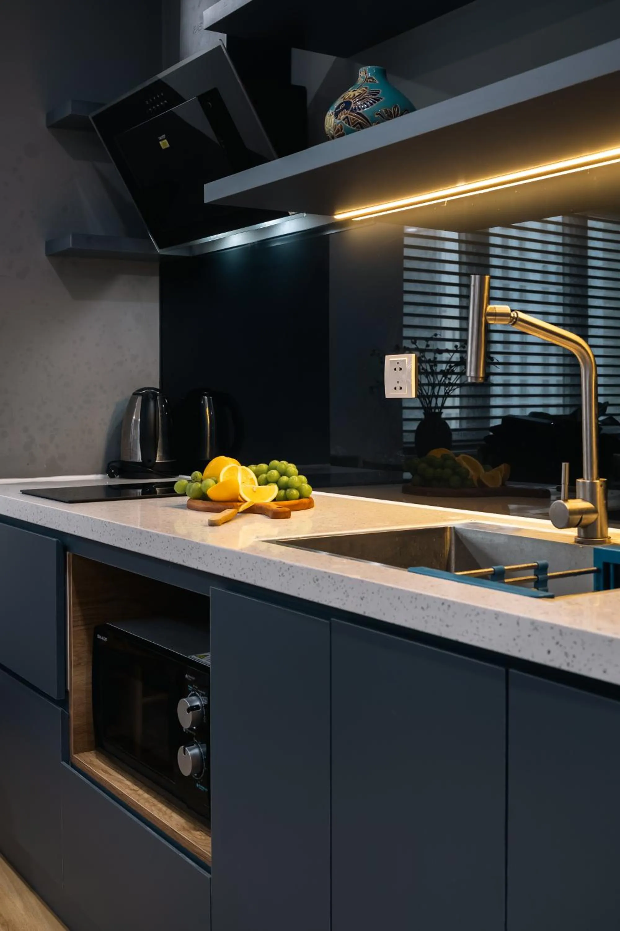 kitchen in LAGOM APARTMENT AND HOTEL