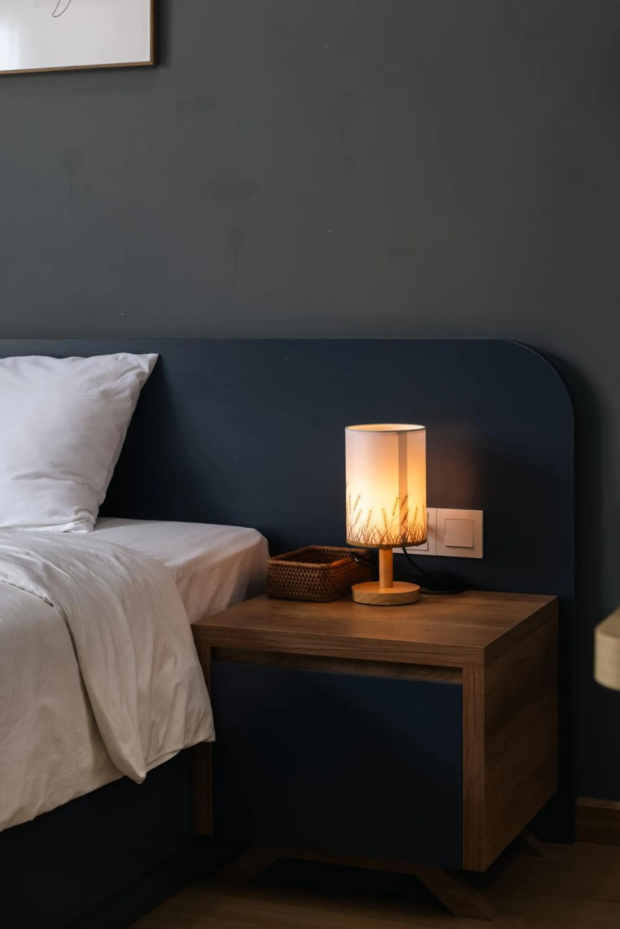 Bed in LAGOM APARTMENT AND HOTEL