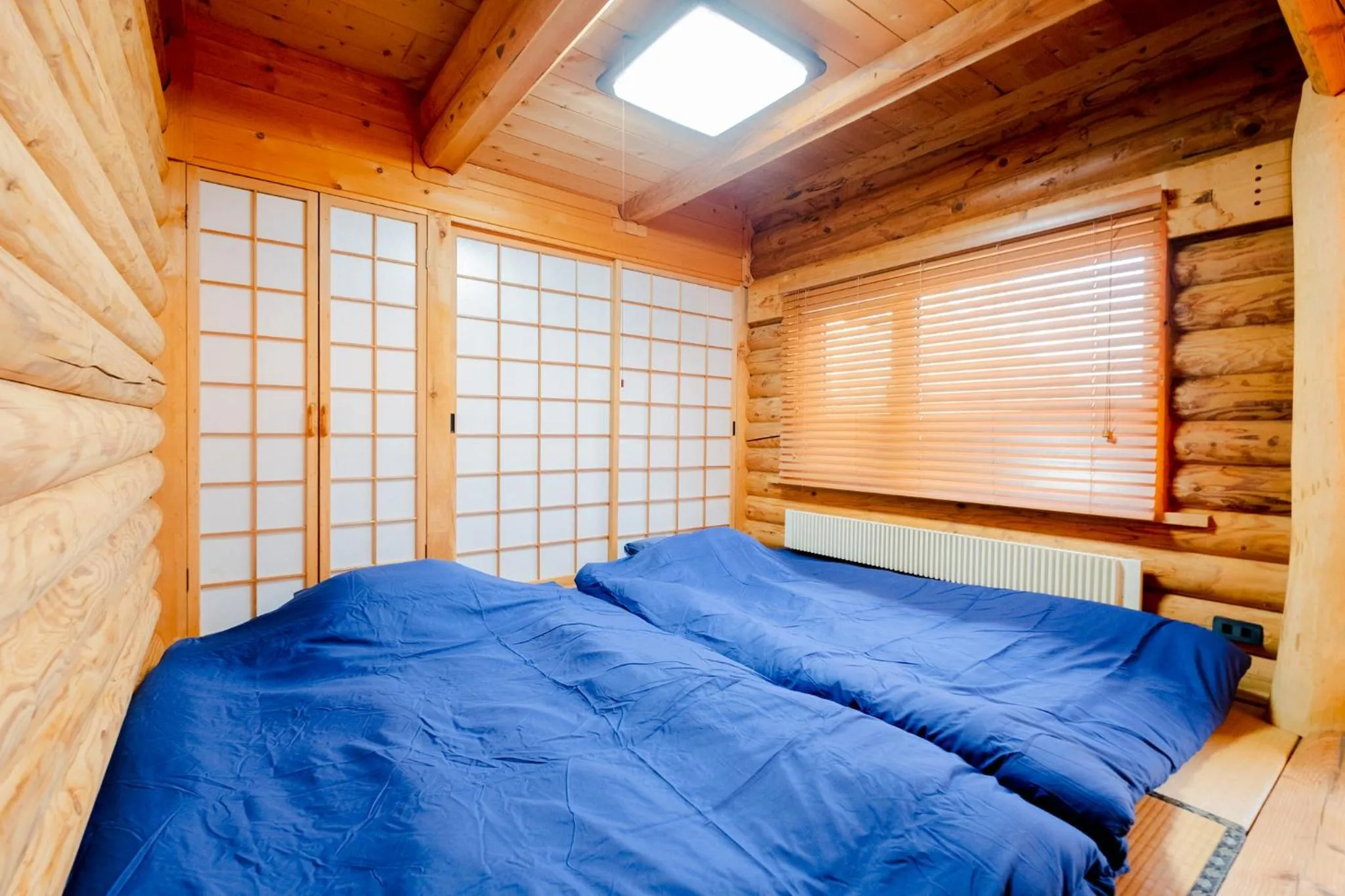 Bedroom, Bed in Lake Toya Hillside House
