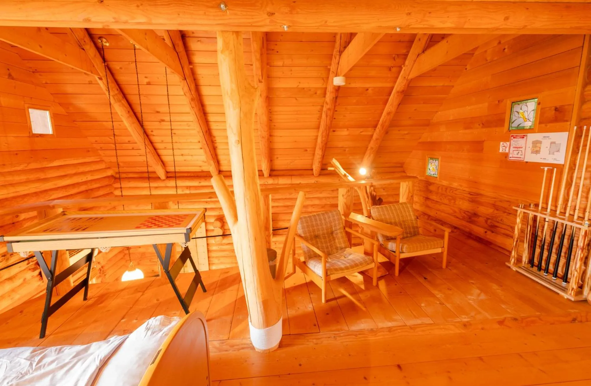 Lounge or bar in Lake Toya Hillside House