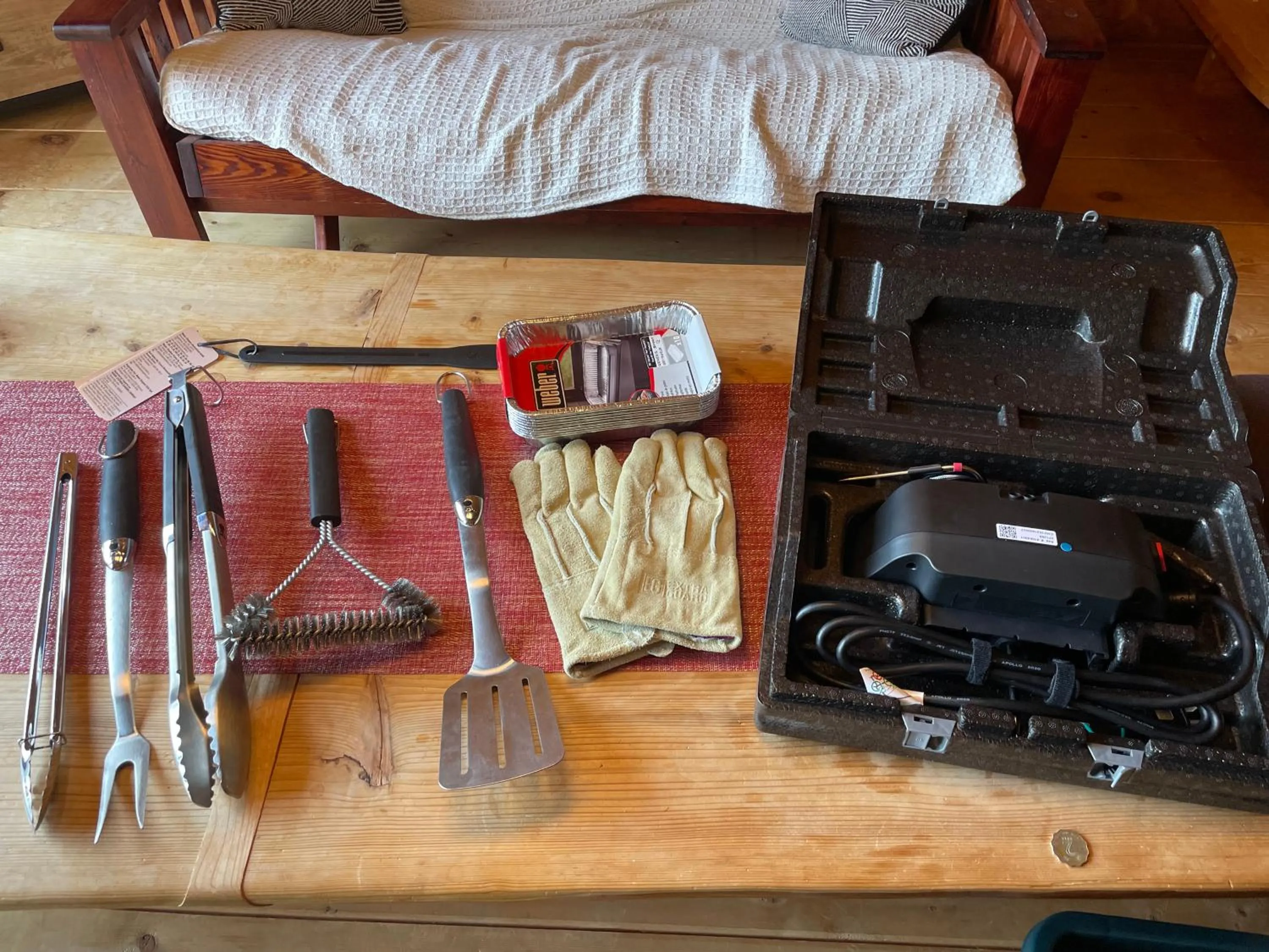BBQ facilities in Lake Toya Hillside House