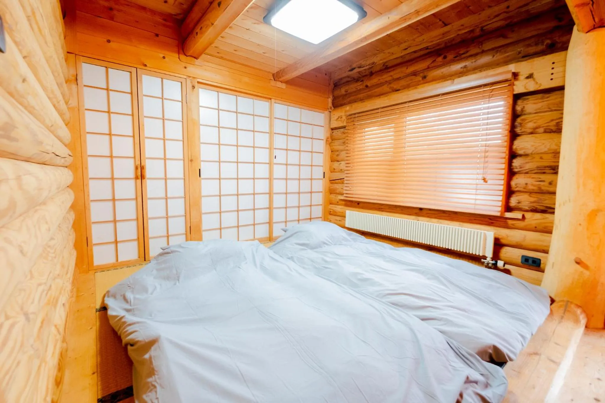 Bedroom, Bed in Lake Toya Hillside House