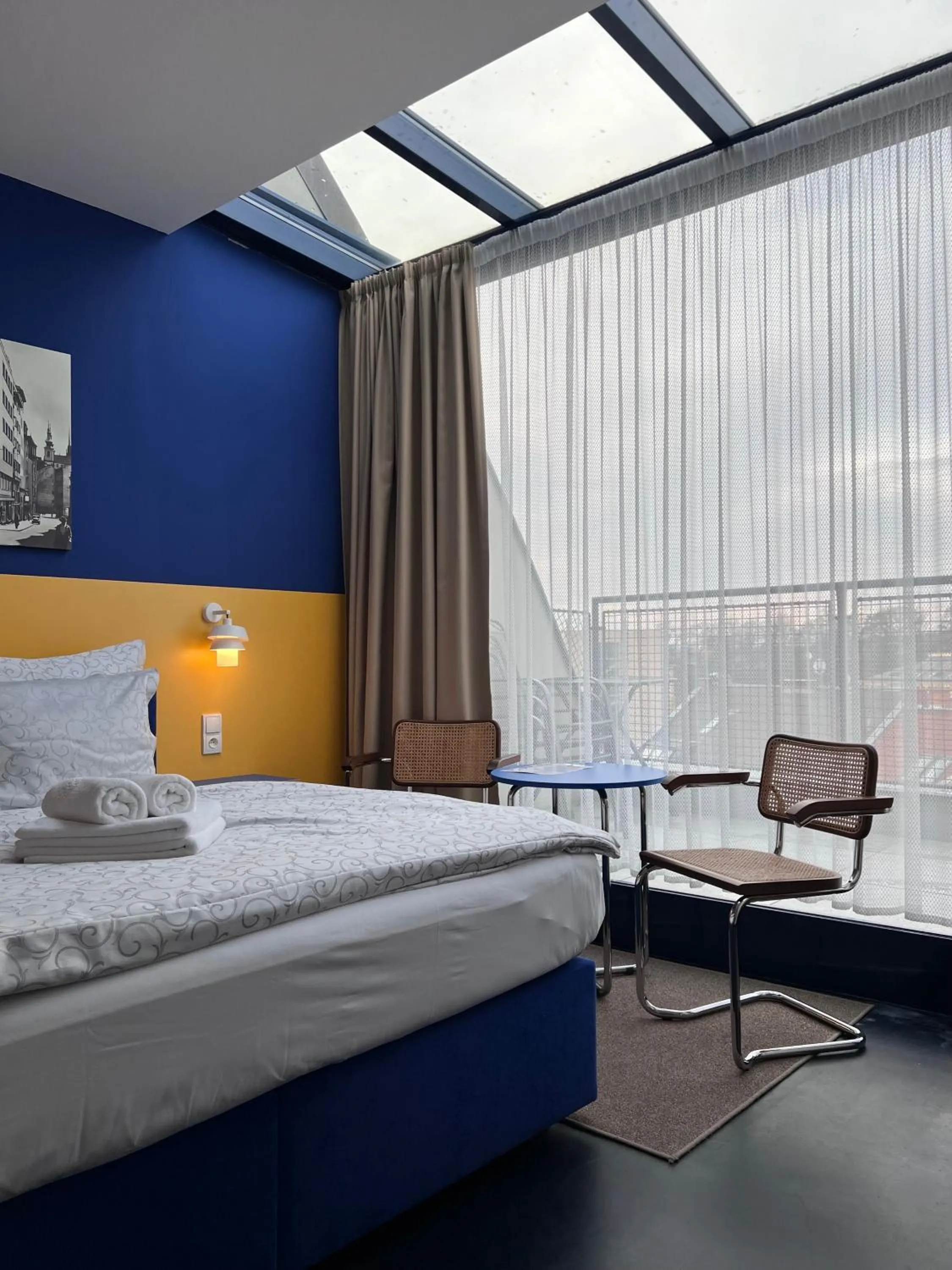 Bed in Hotel Avion - National Cultural Monument - ICONIC HOUSES ORG