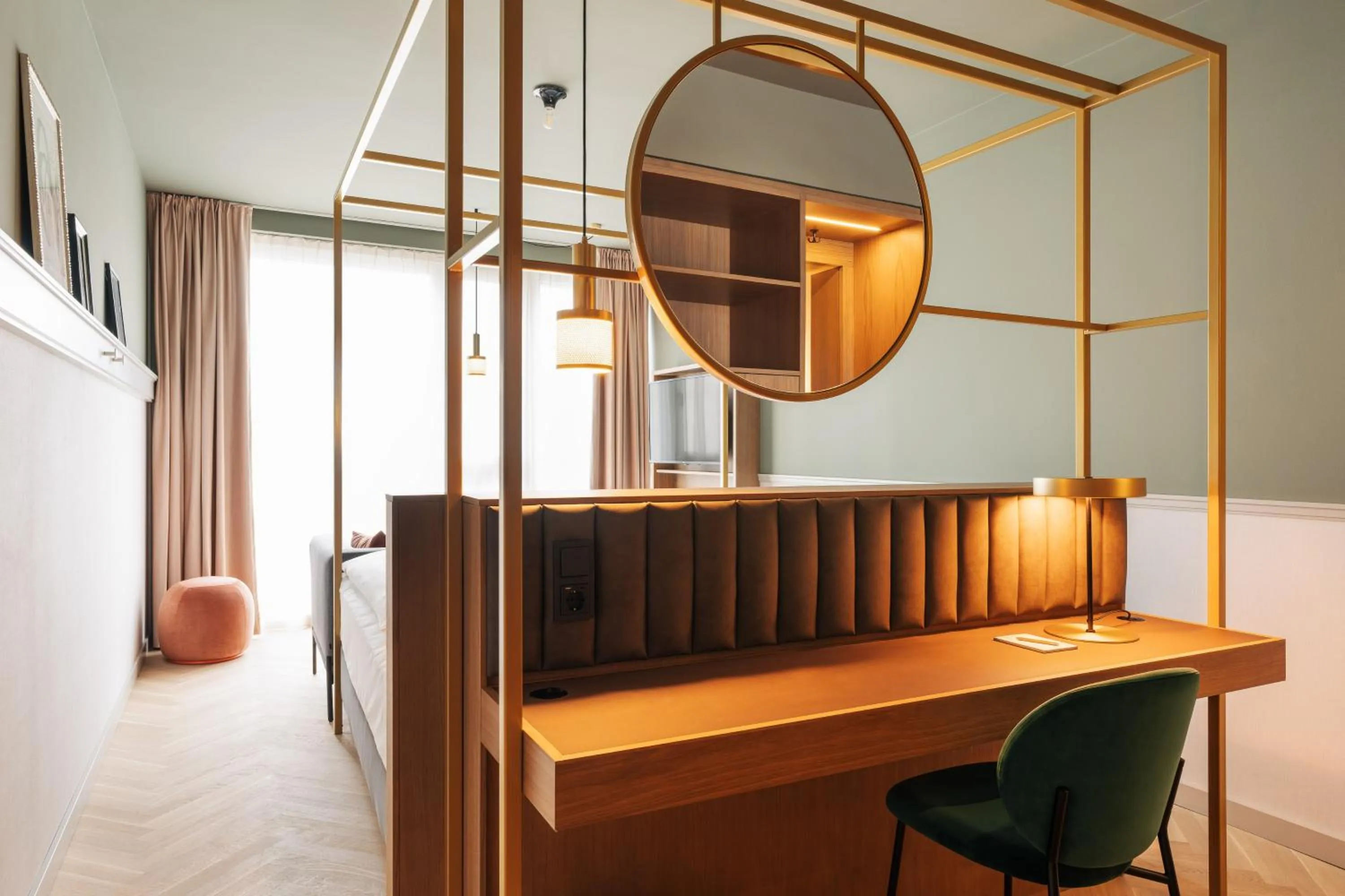 Seating area in Hotel Galántha