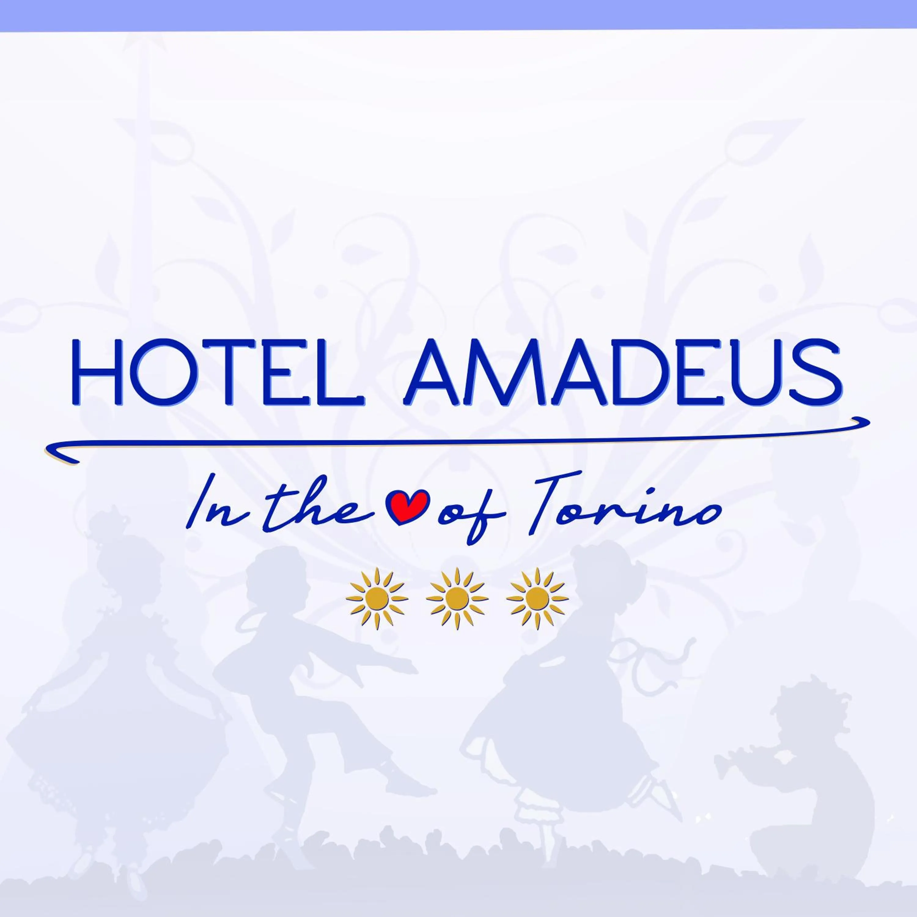 Property logo or sign in Hotel Amadeus