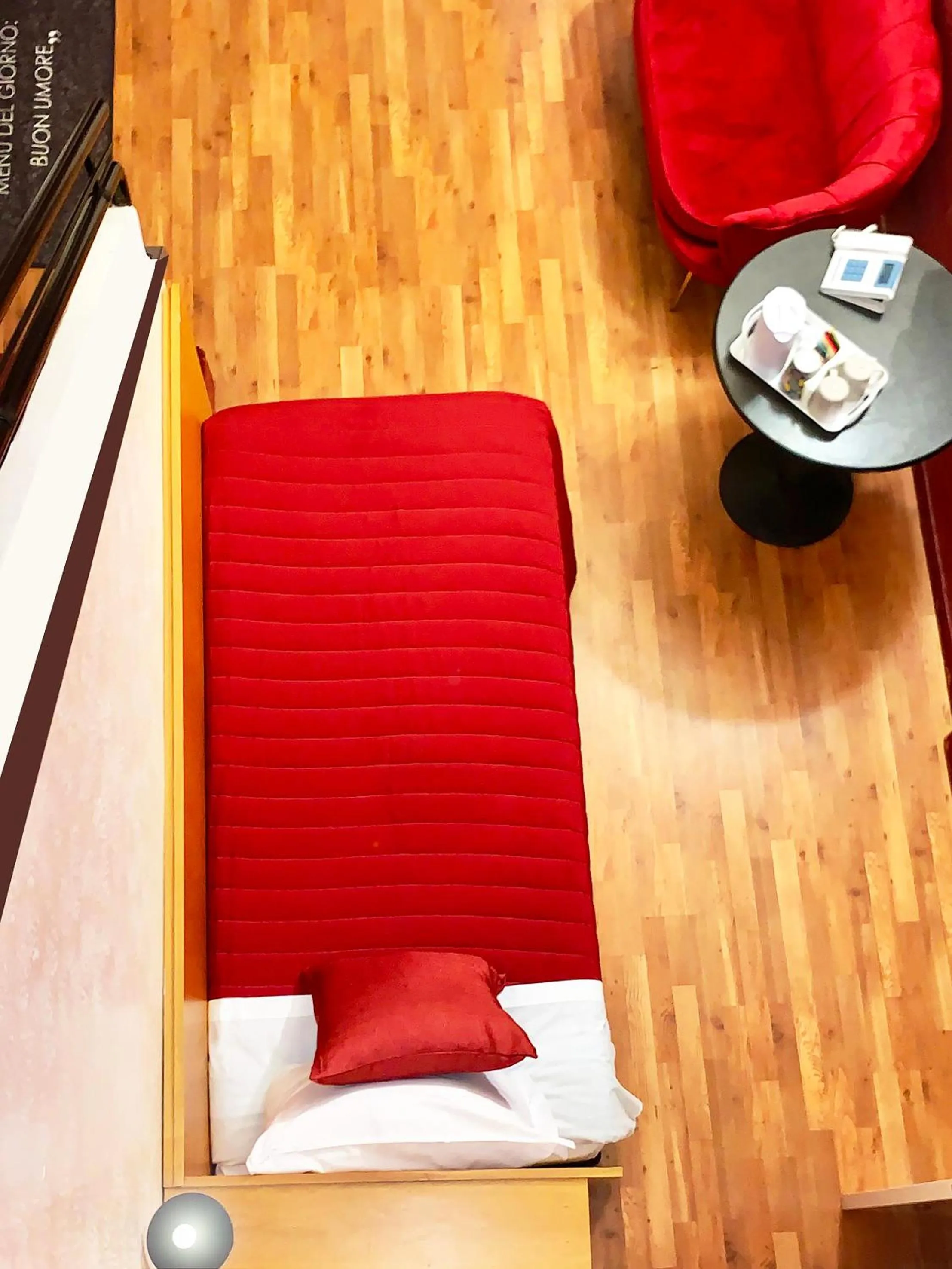 Bed in Hotel Amadeus