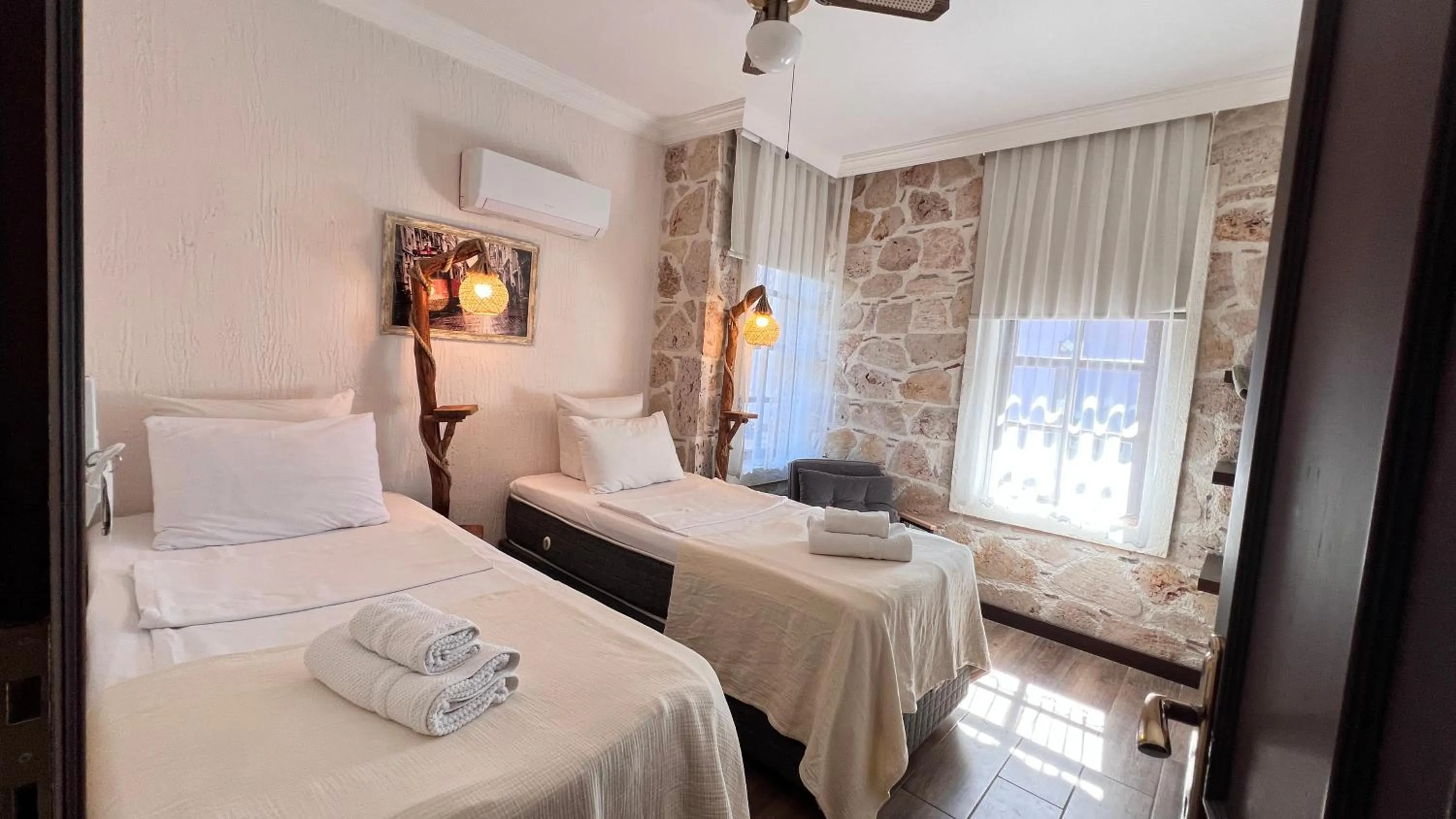 Bed in Villa Citronella Boutique Hotel
