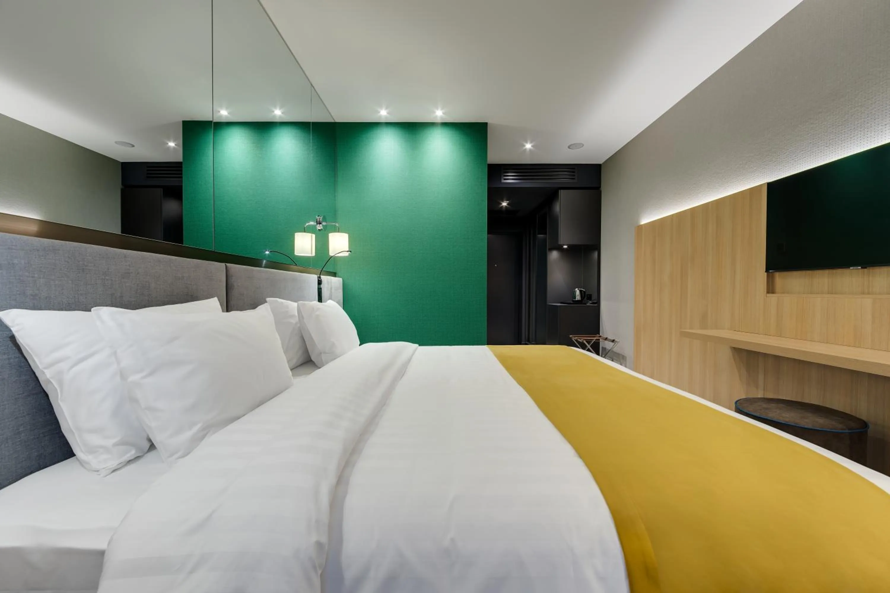 Bedroom, Bed in Glarros OldTown