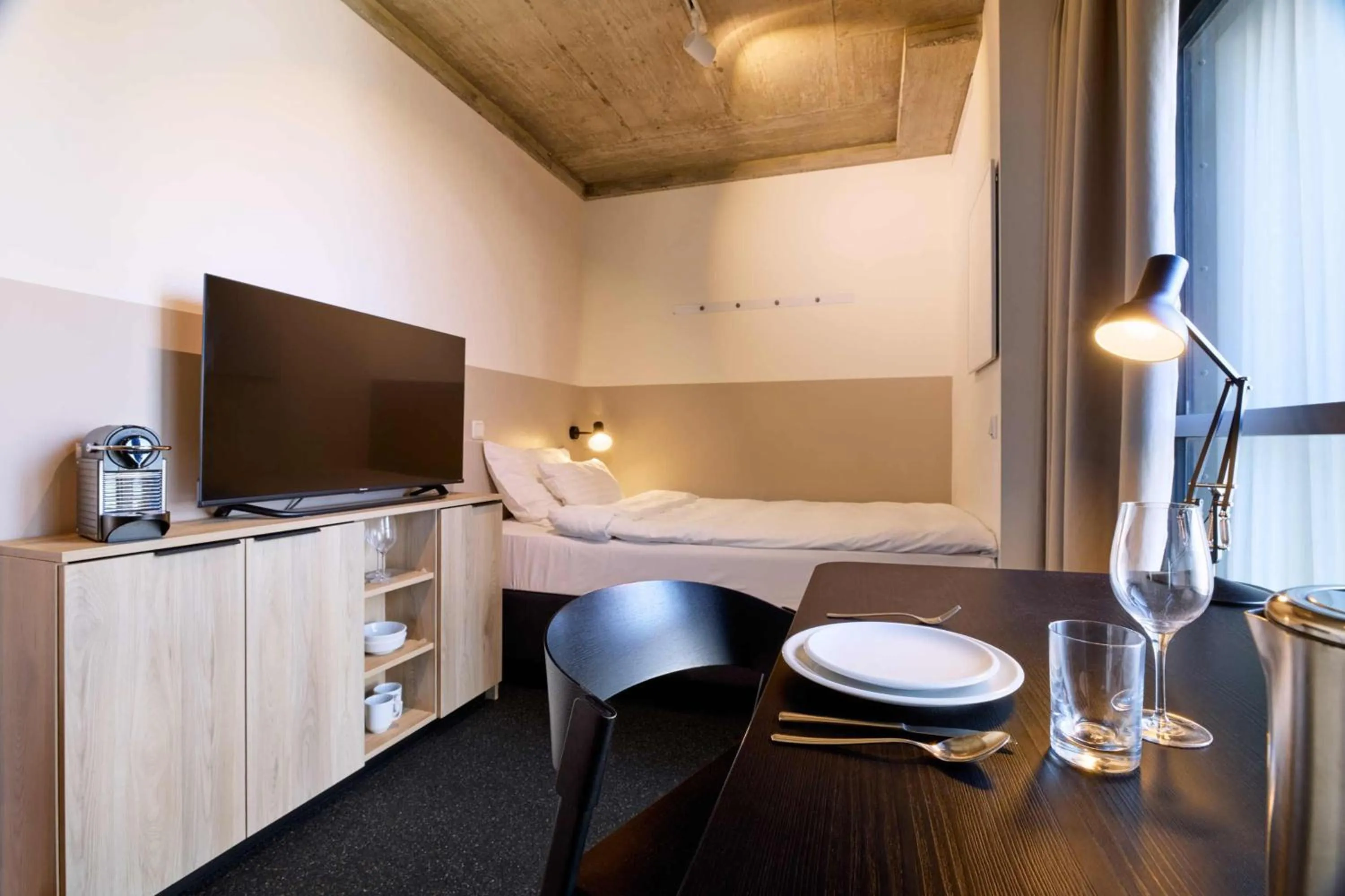 Bed in District Living