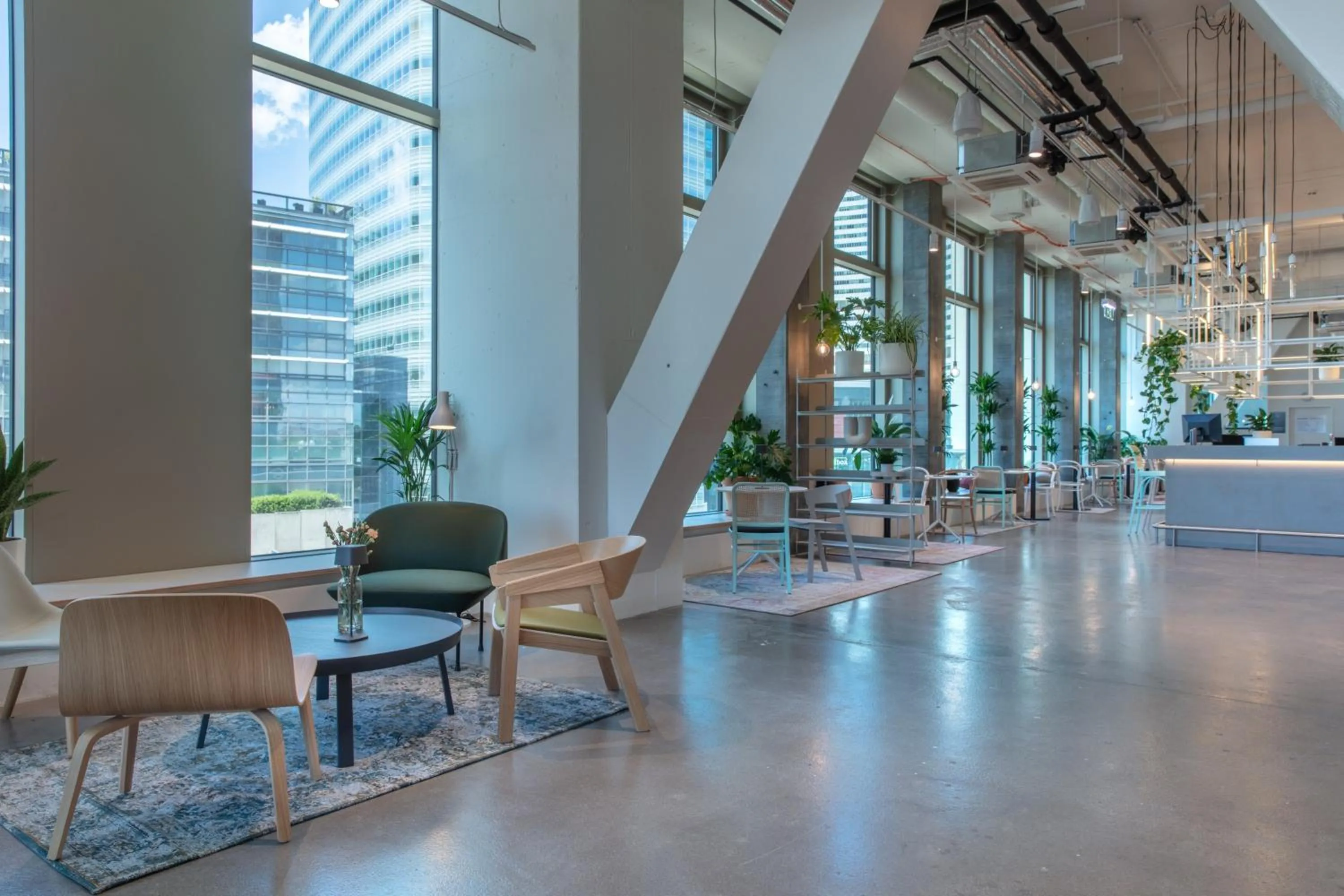 Seating area in District Living