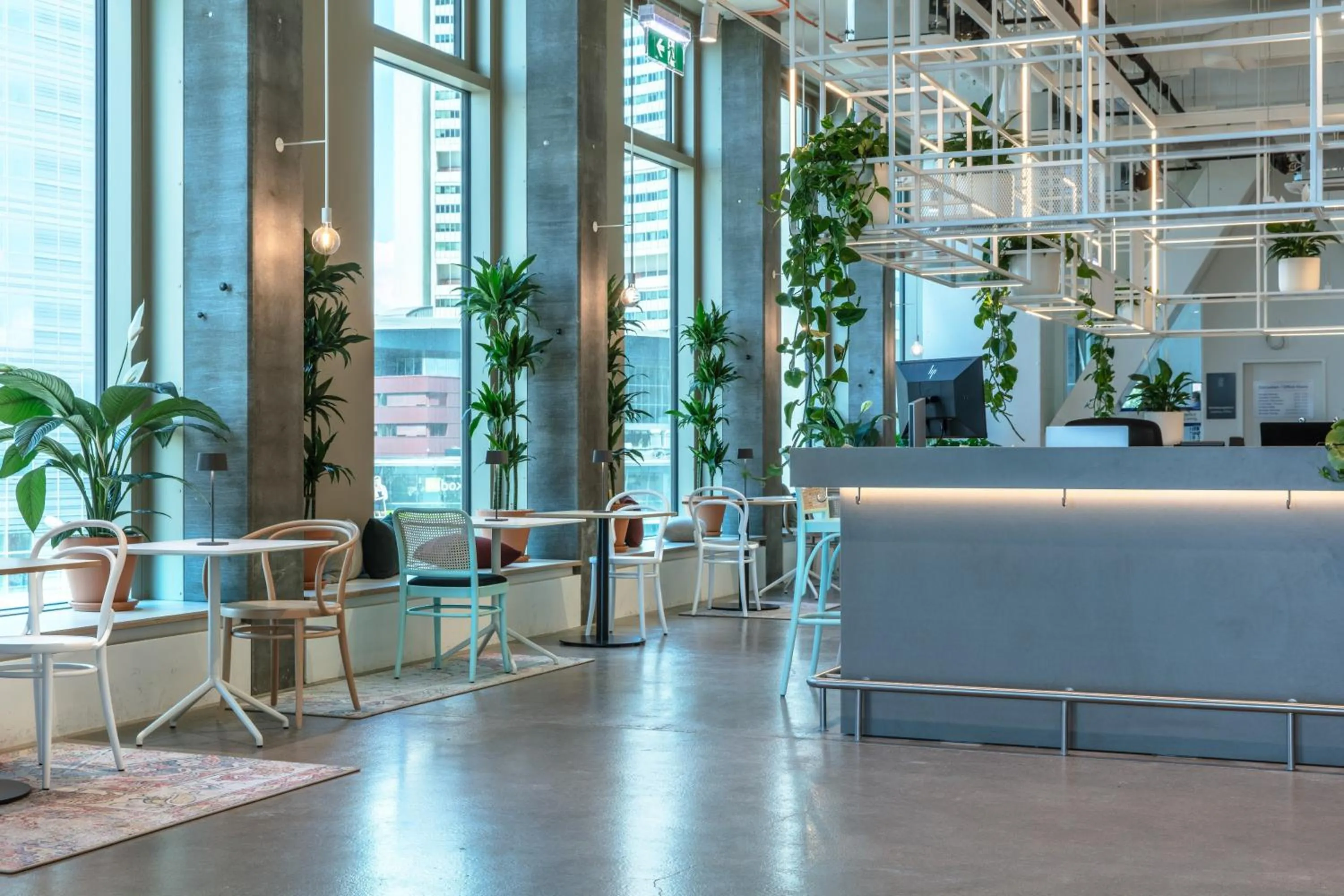 Seating area in District Living