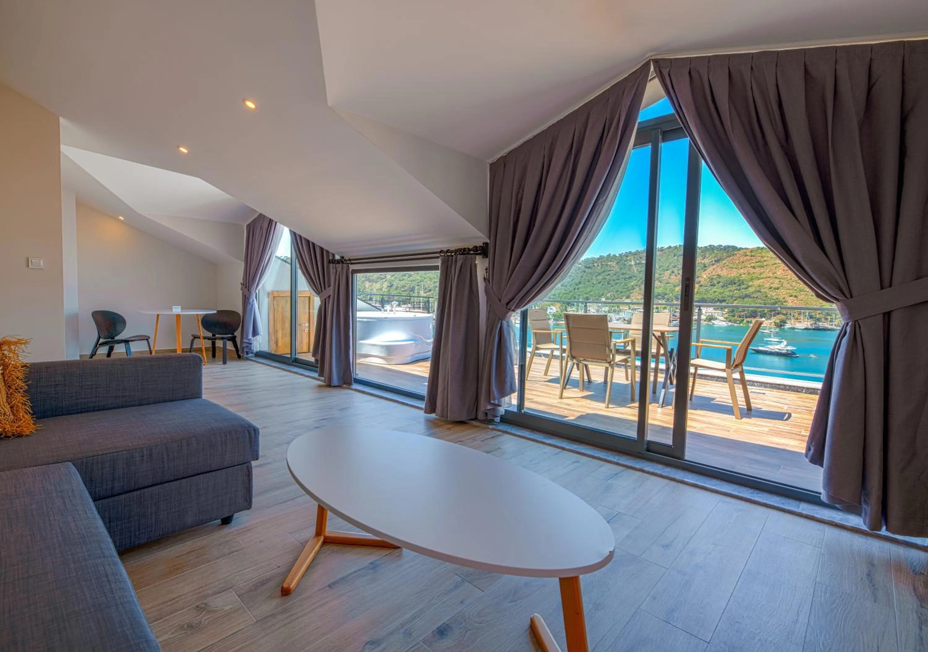 Living room in Bliss Loft