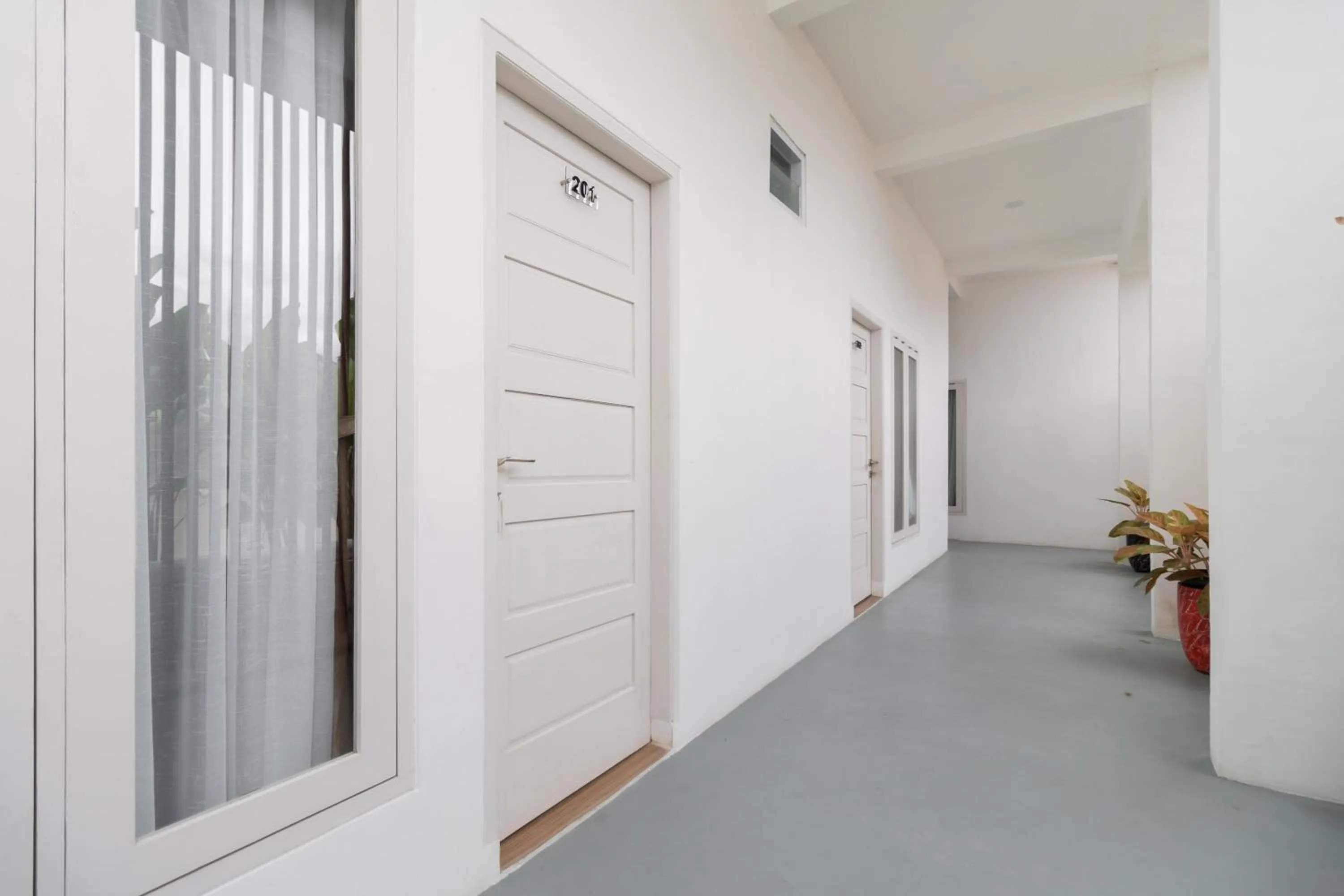 Floor plan in RedDoorz Syariah at Jalan Andalas Padang