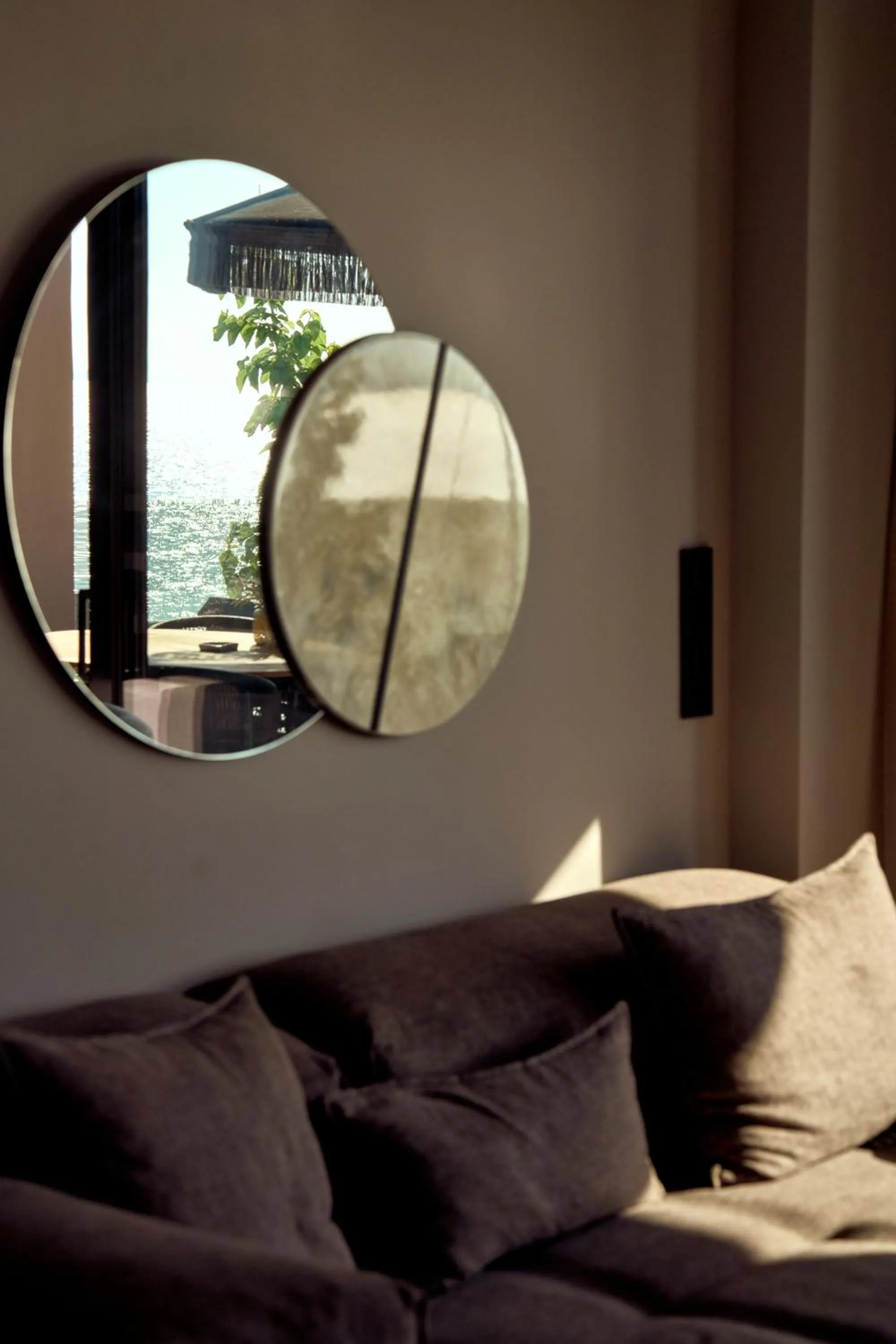 Living room in SEA ZANTE Luxury Beachfront Retreat