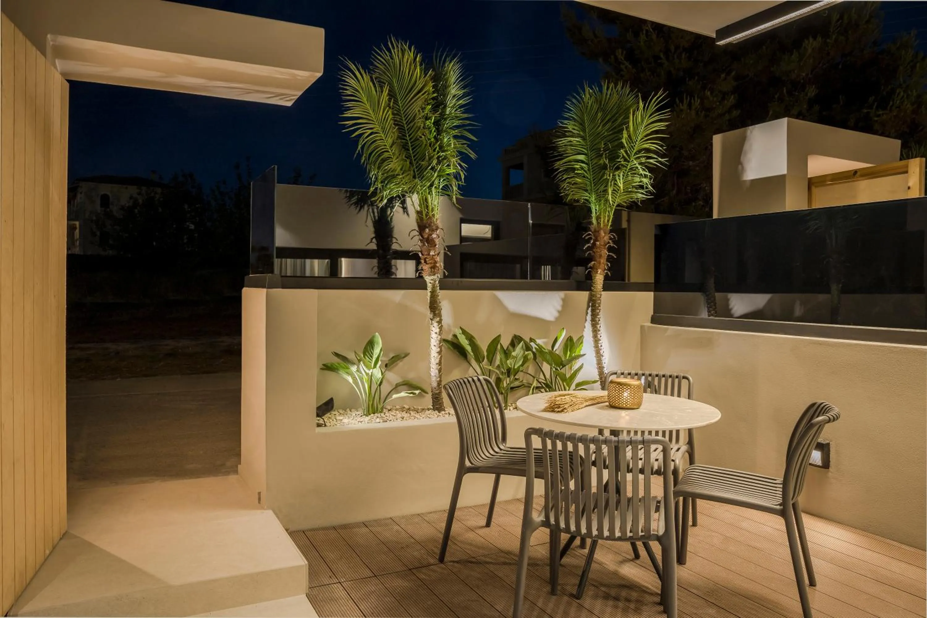 Patio in SEA ZANTE Luxury Beachfront Retreat