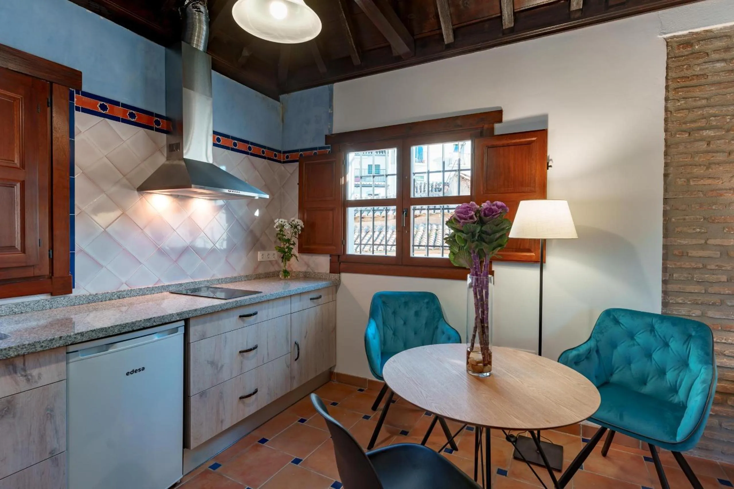 Kitchen or kitchenette in SUITES CASA DE LAS COLUMNAS