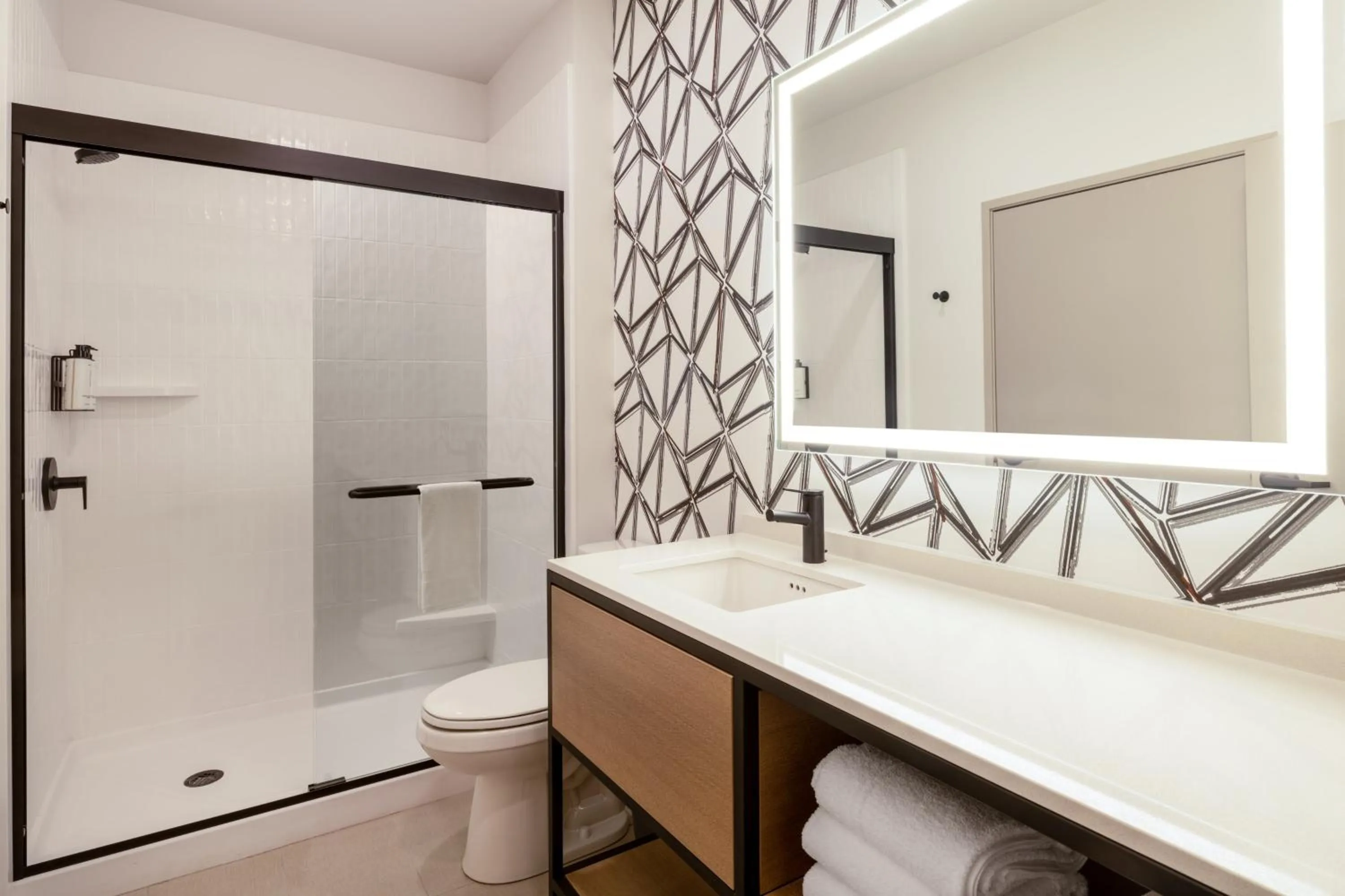 Bathroom in Atwell Suites - DENVER AIRPORT TOWER ROAD by IHG