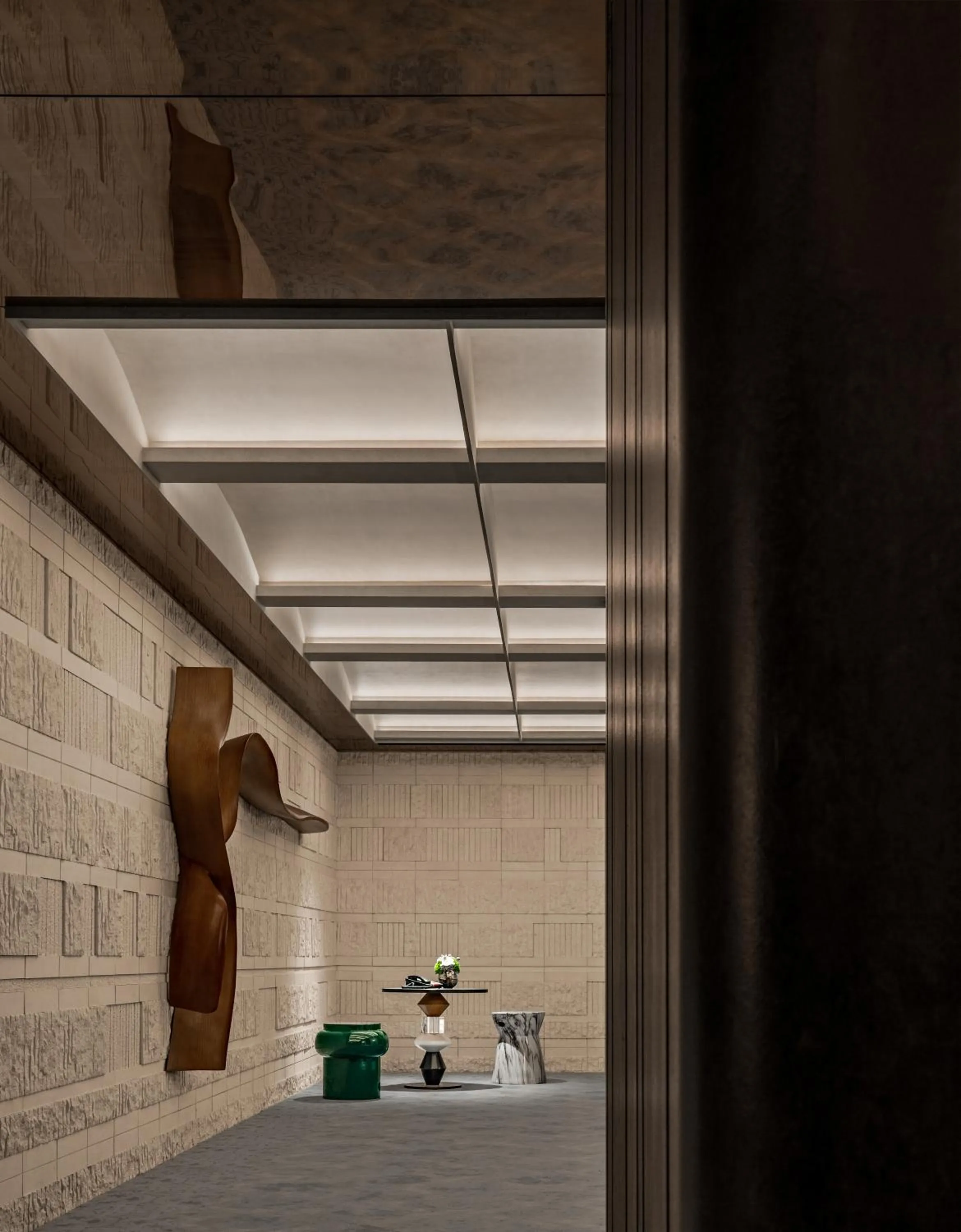 Decorative detail in Hotel Indigo Xiamen Haicang by IHG