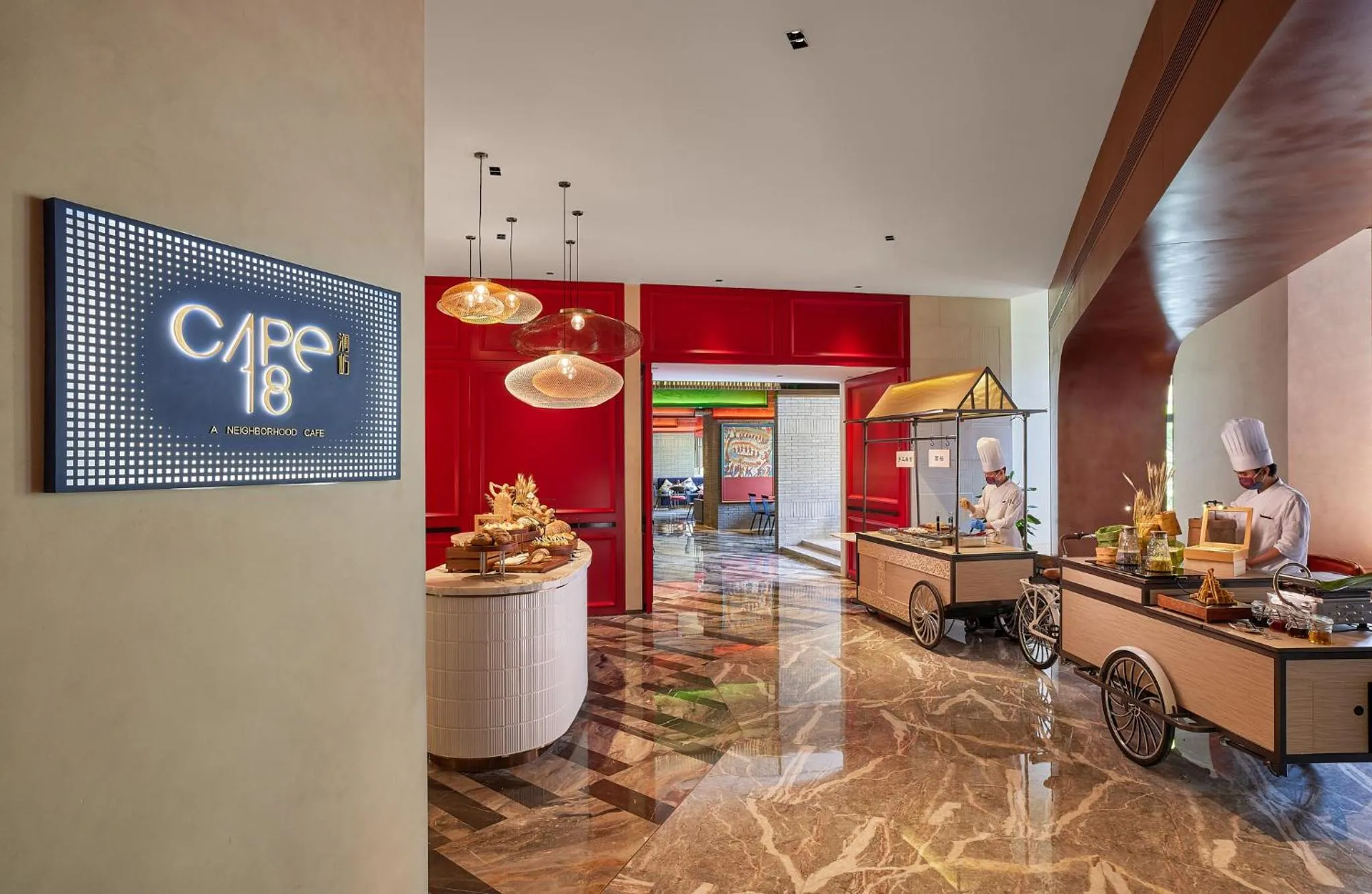 Restaurant/places to eat in Hotel Indigo Xiamen Haicang by IHG