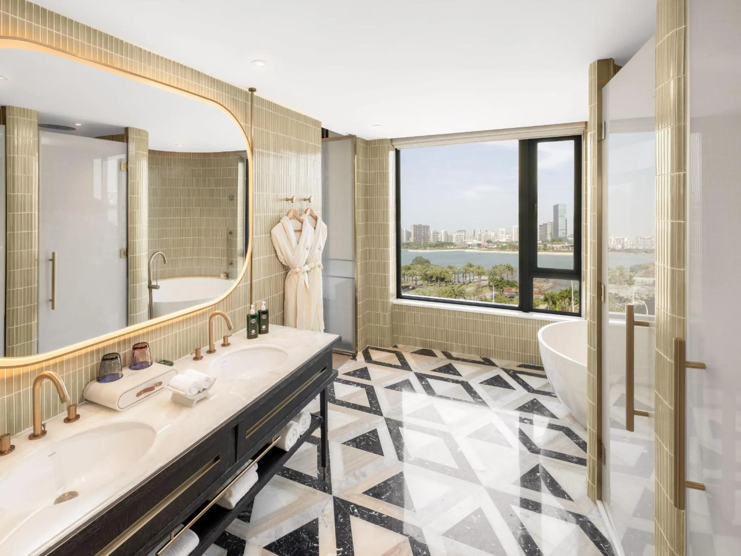 Bathroom in Hotel Indigo Xiamen Haicang by IHG