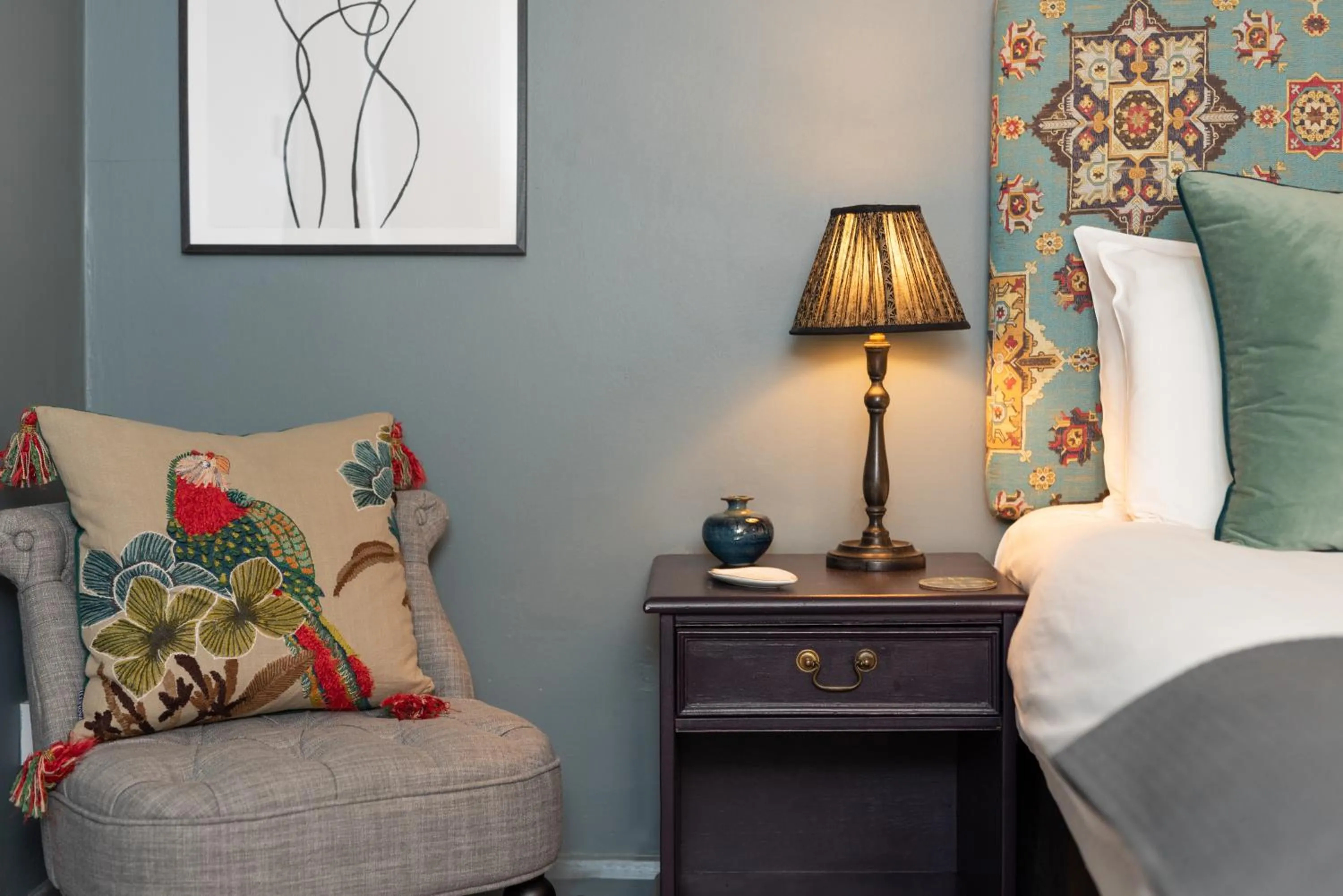 Seating area in Jersey Arms Hotel Bicester