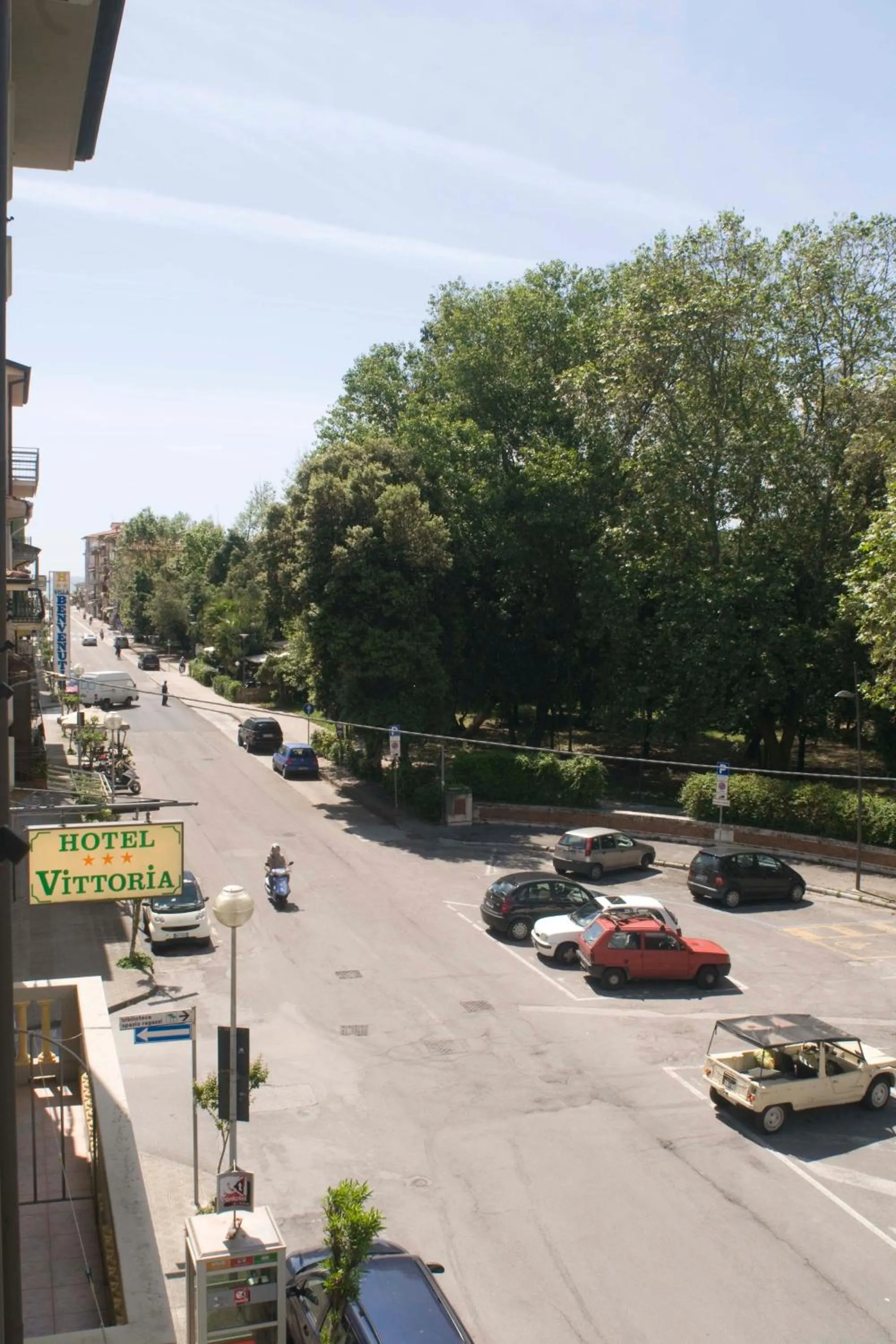 Street view in Hotel Vittoria
