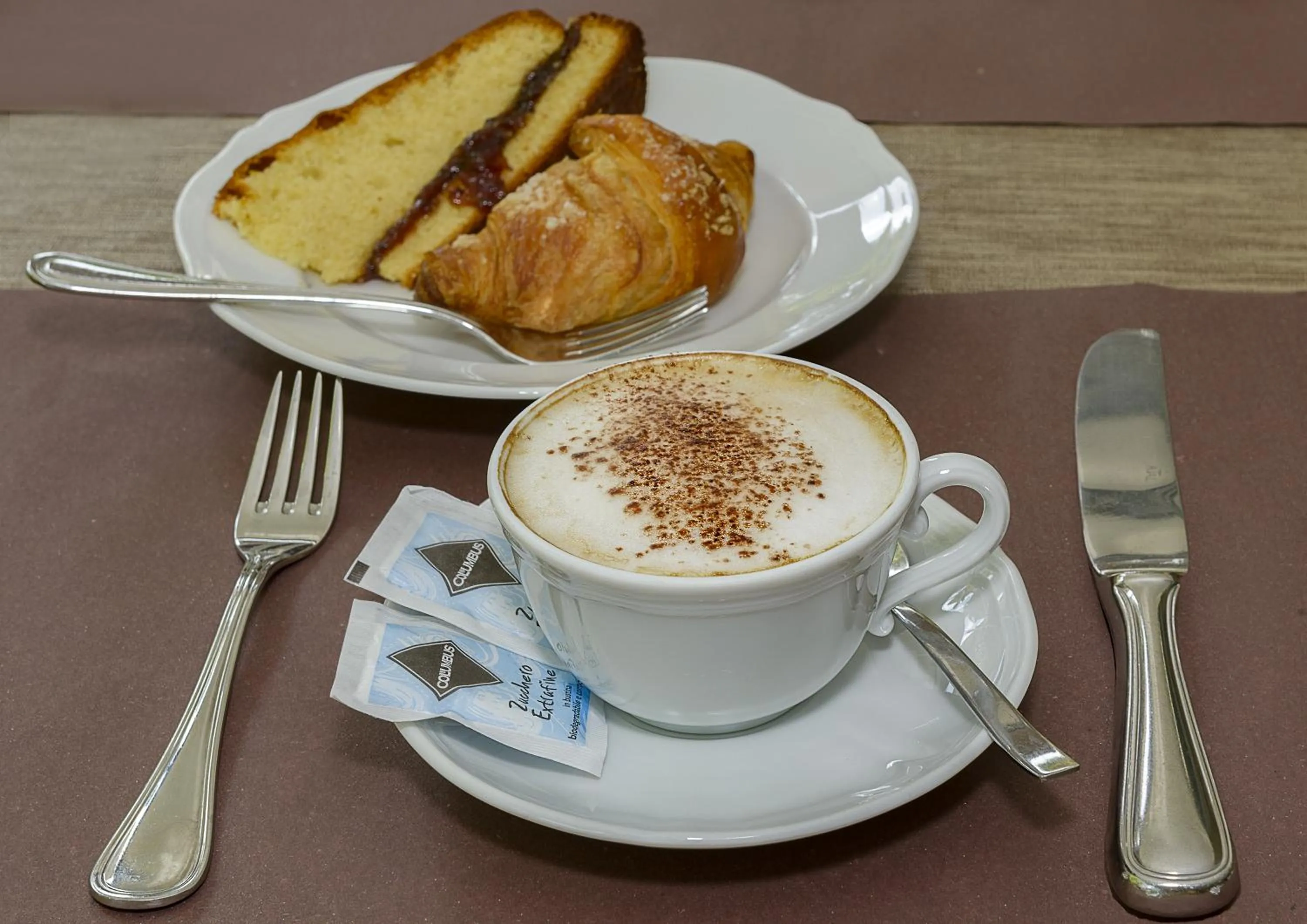 Breakfast in Hotel Vittoria