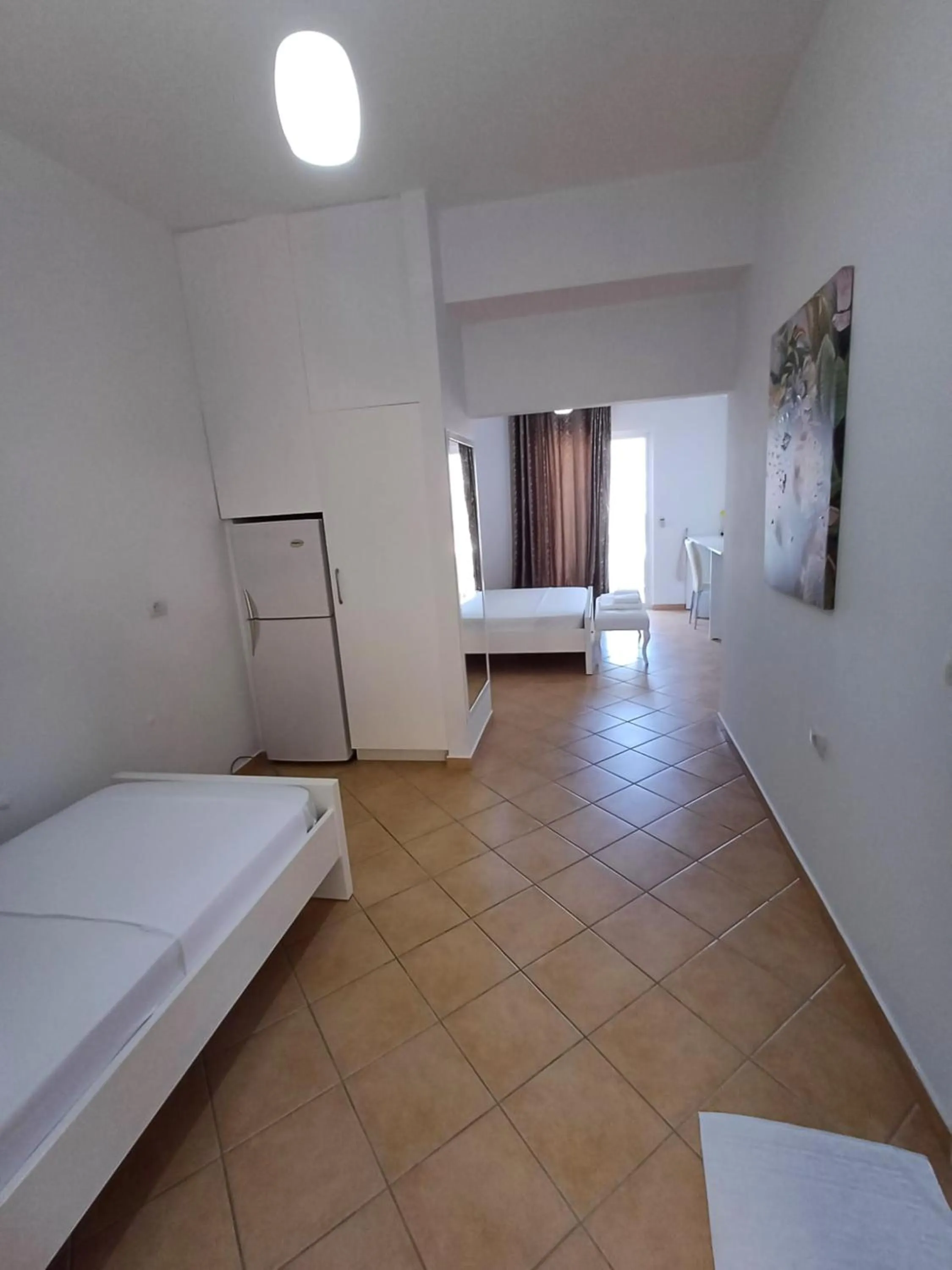 Bed in Hotel Sherifi