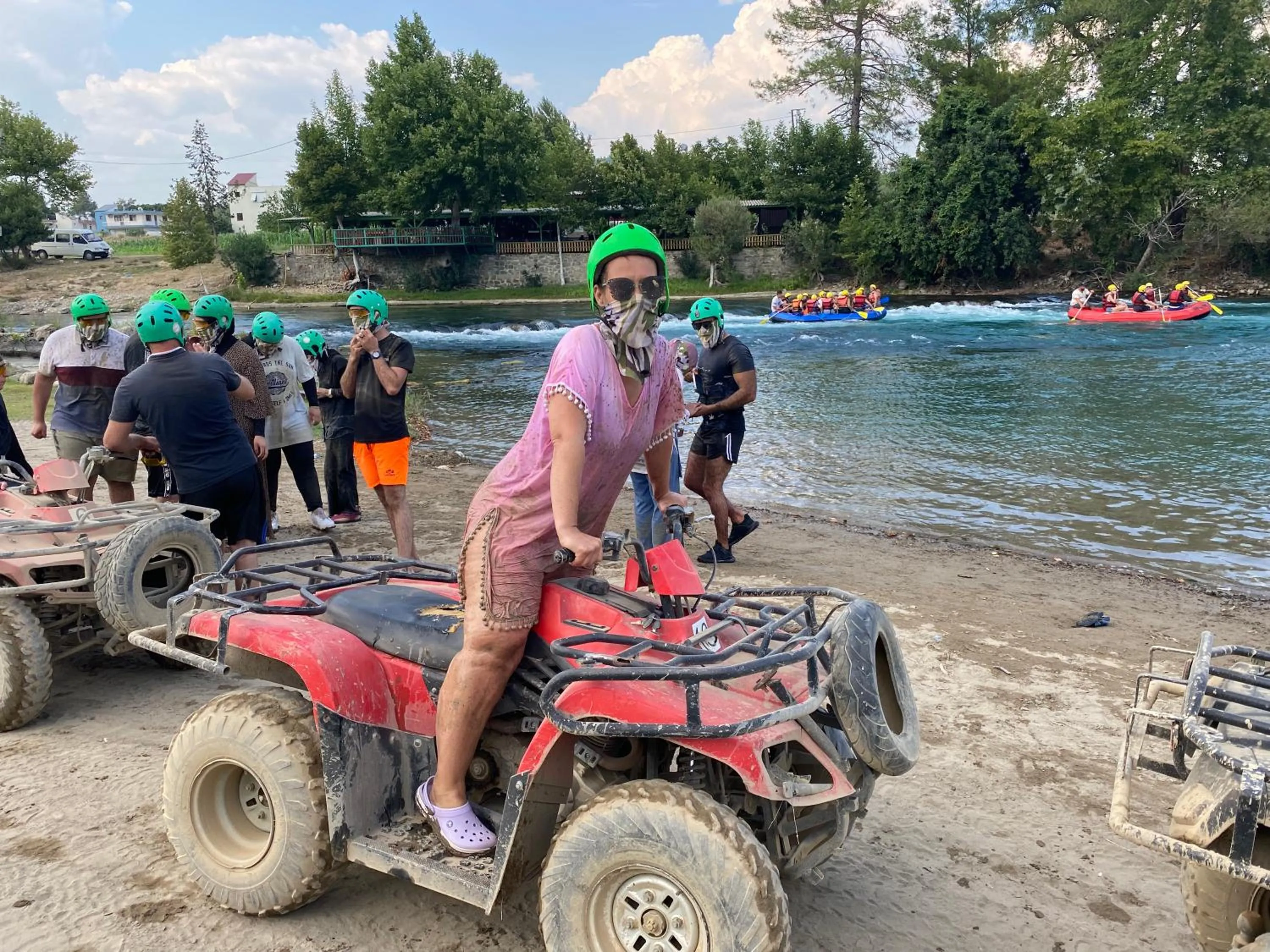 People in Maison Green Hill Hobbit Villas & Boutique Hotel