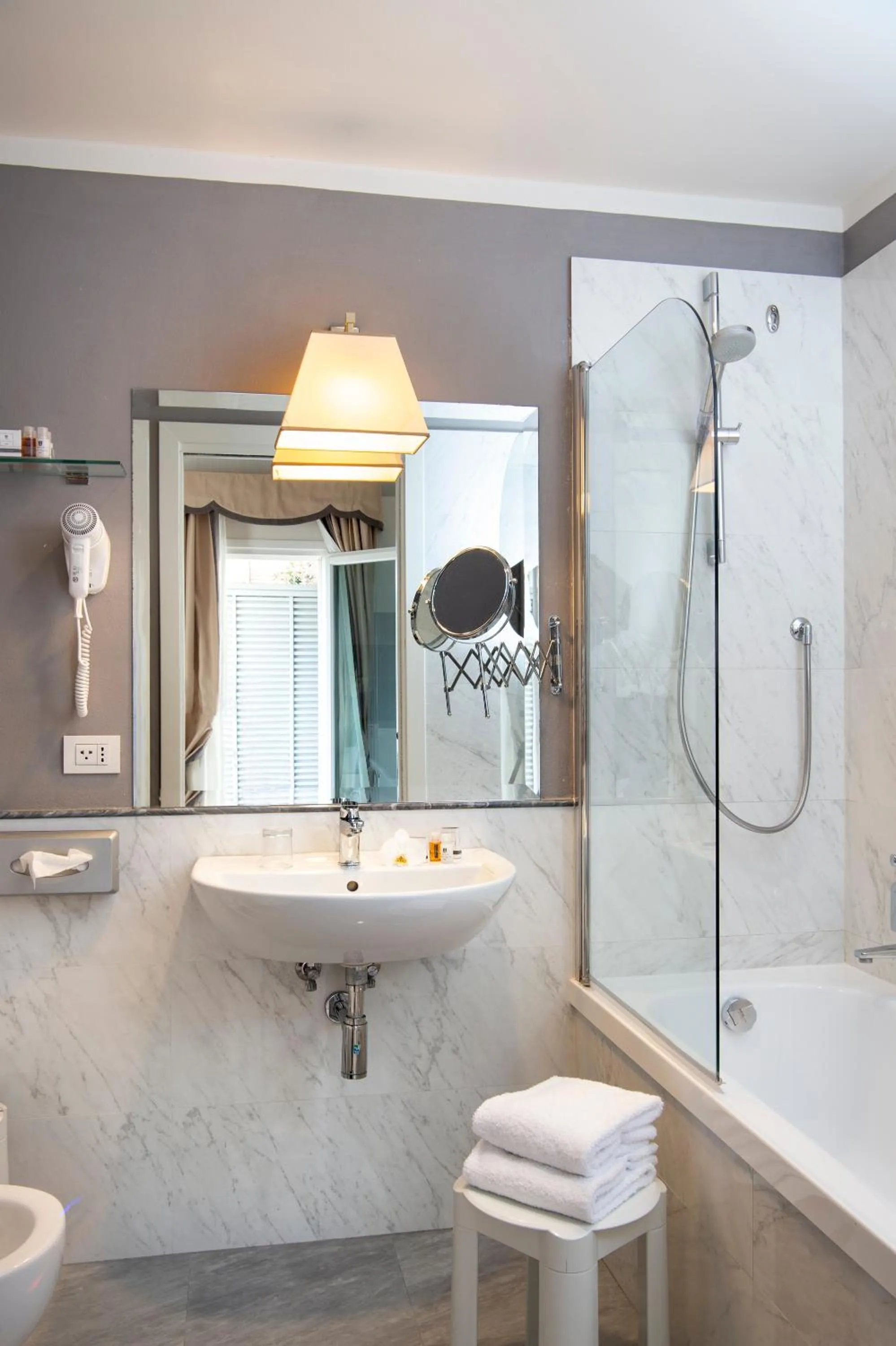 Bathroom in Hotel Rapallo