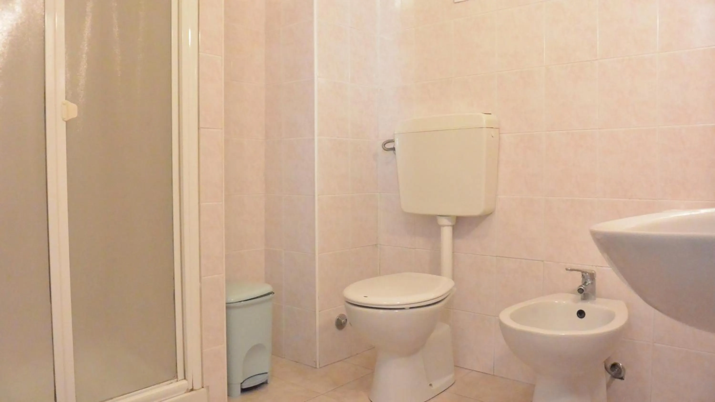 Toilet in Hotel Mignon