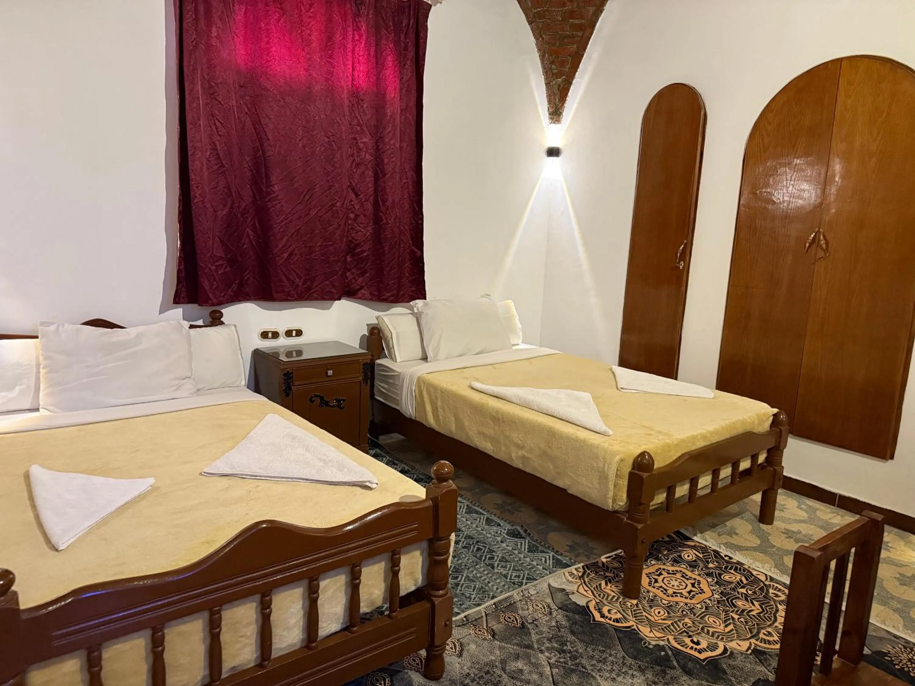 Bed in Luxor Villa Hatshepsut