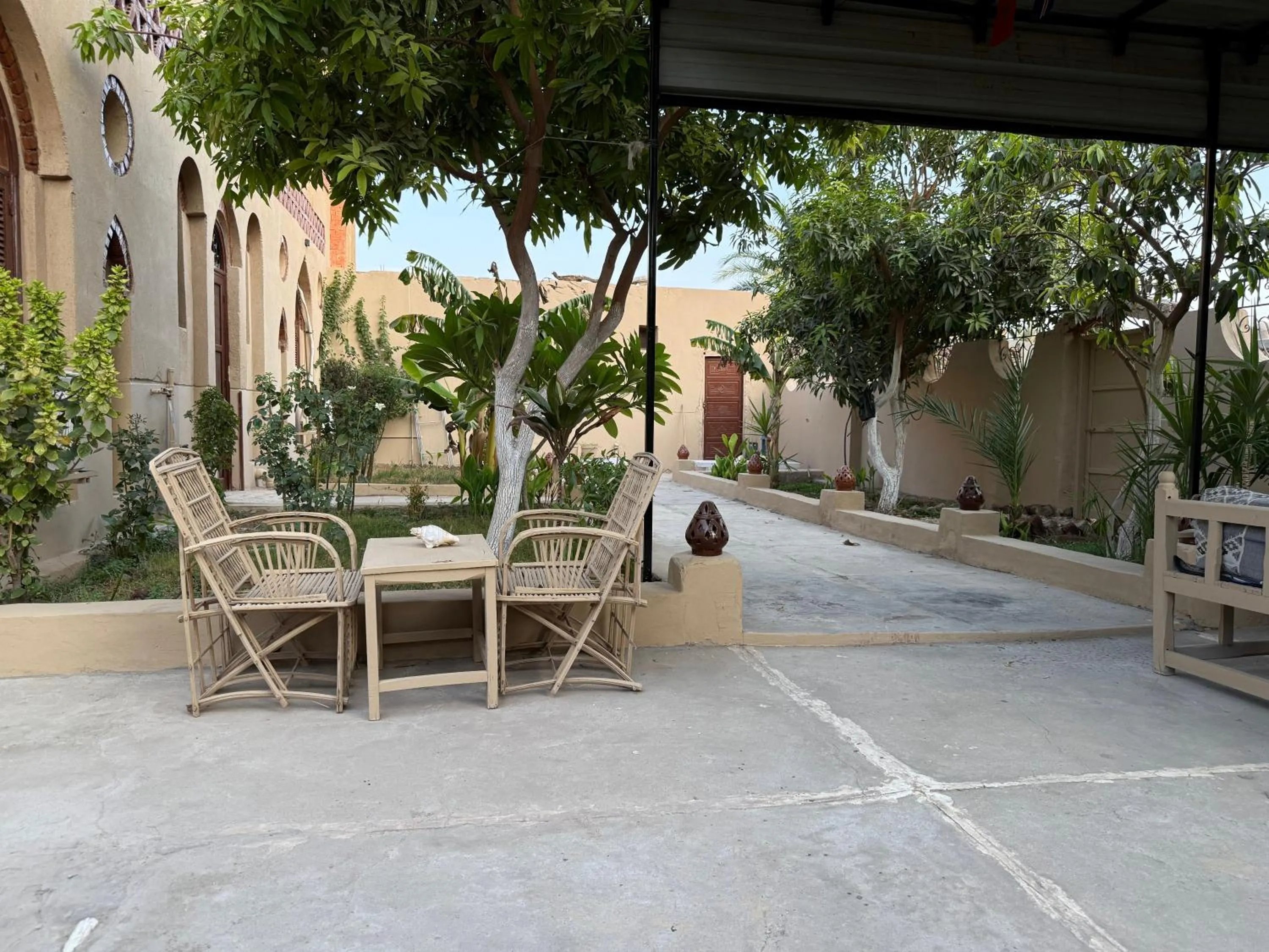 Patio in Luxor Villa Hatshepsut