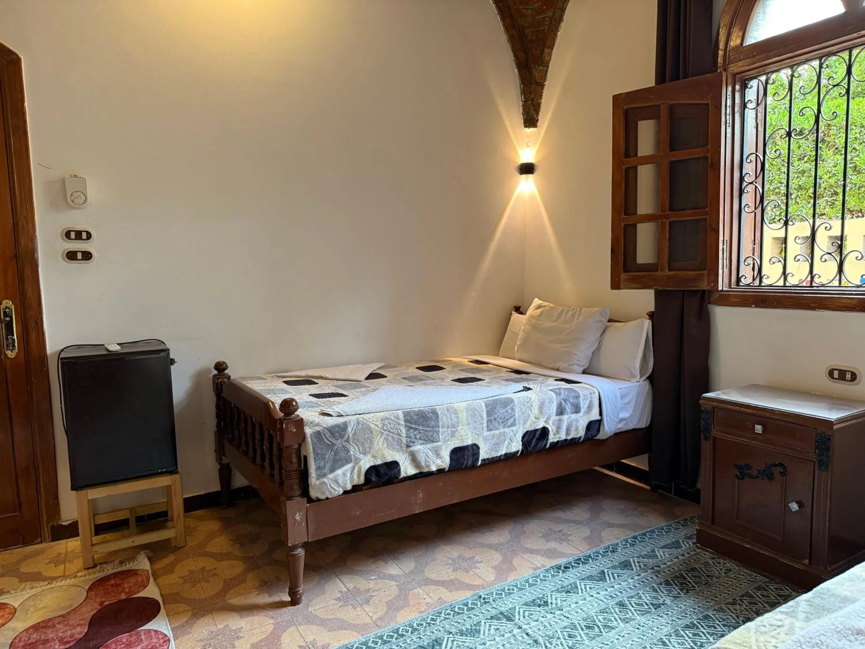 Bed in Luxor Villa Hatshepsut