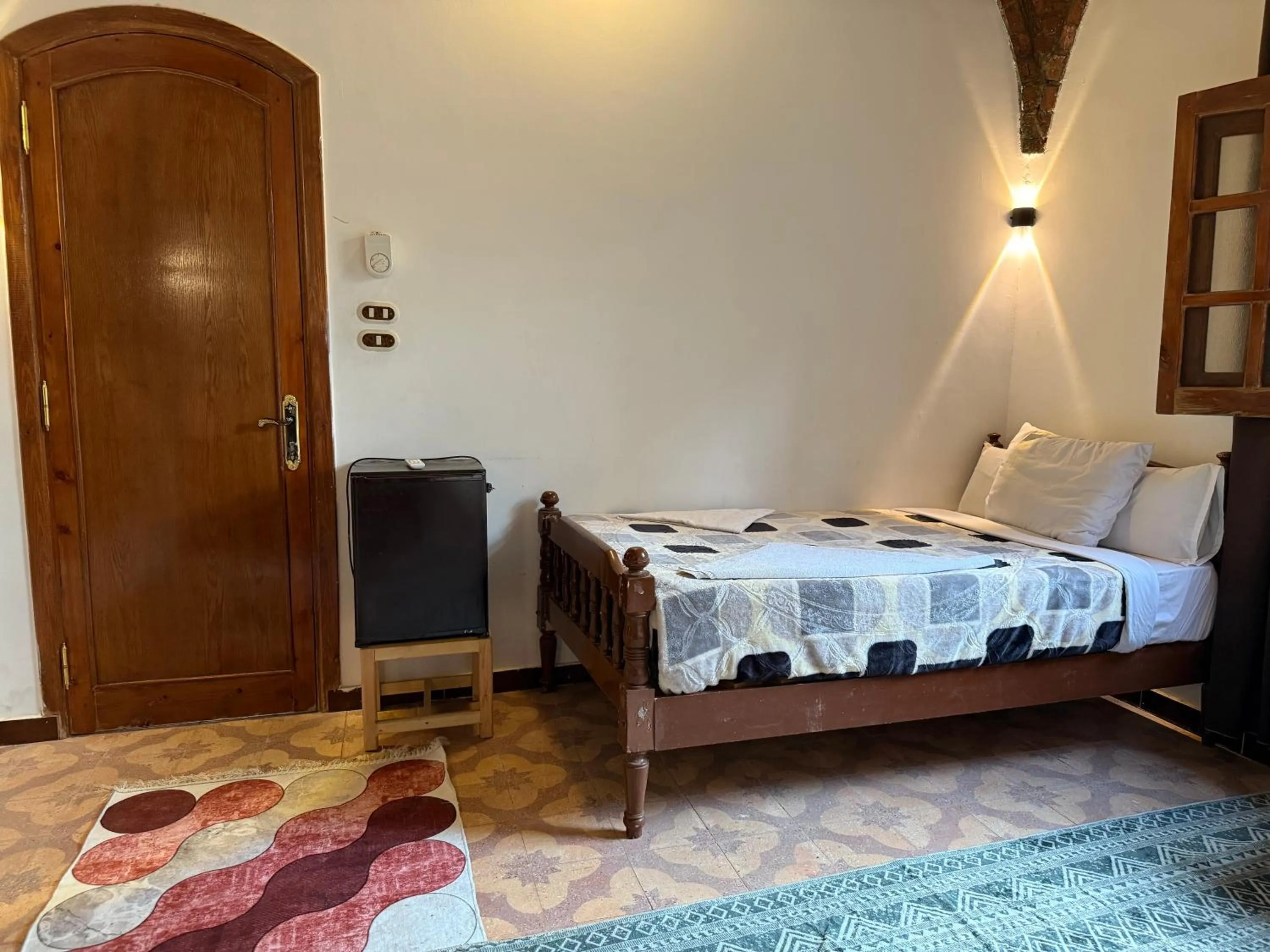 Bed in Luxor Villa Hatshepsut