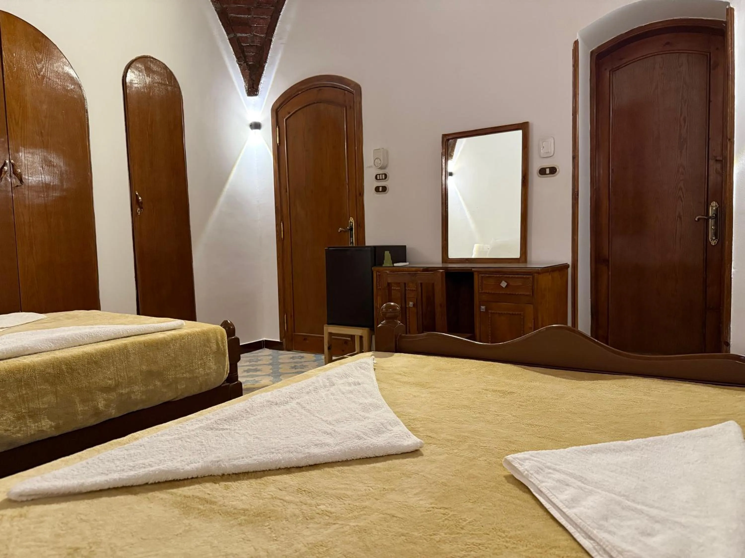 Bed in Luxor Villa Hatshepsut