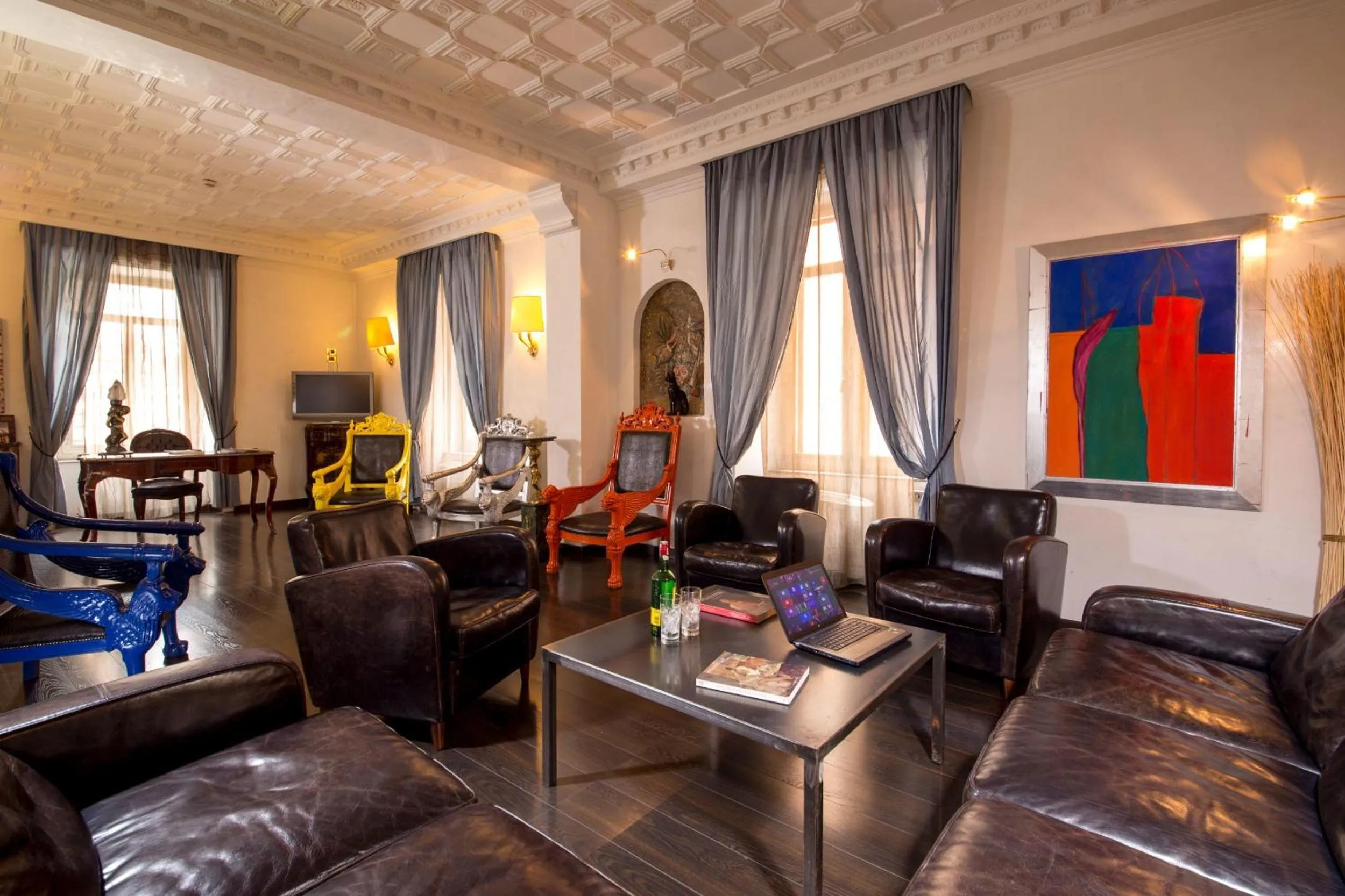 Lobby or reception in Hotel Nizza