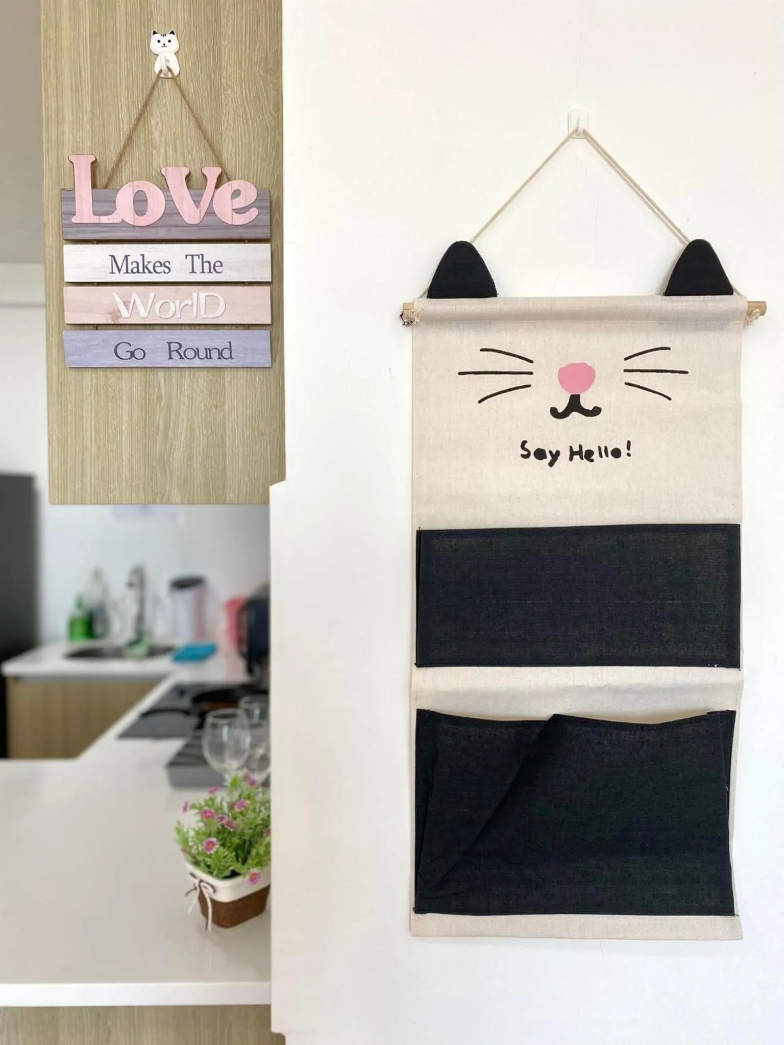 Kitchen or kitchenette in Tropicana 218 Macalister Sea & City View by stayCATion Homestay