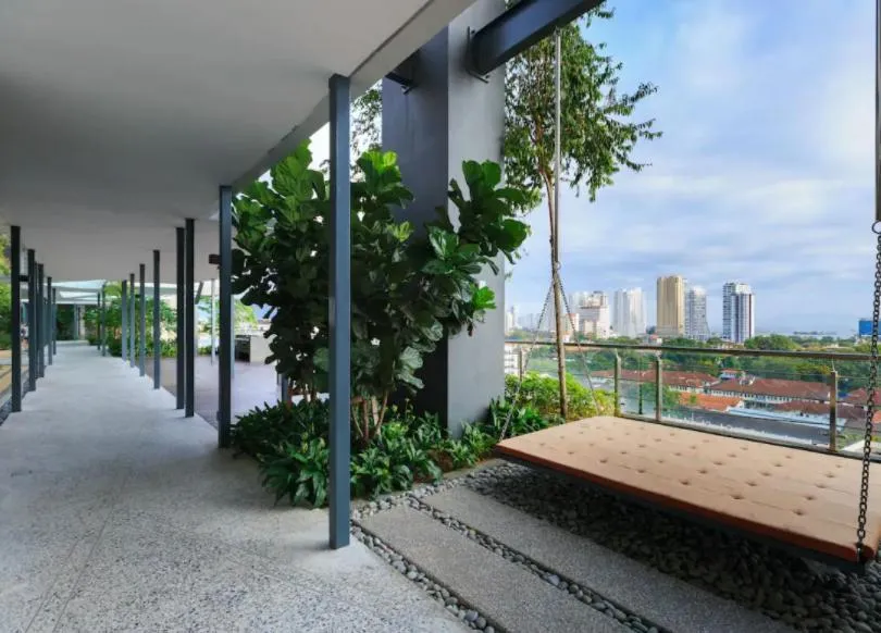 Area and facilities in Tropicana 218 Macalister Sea & City View by stayCATion Homestay