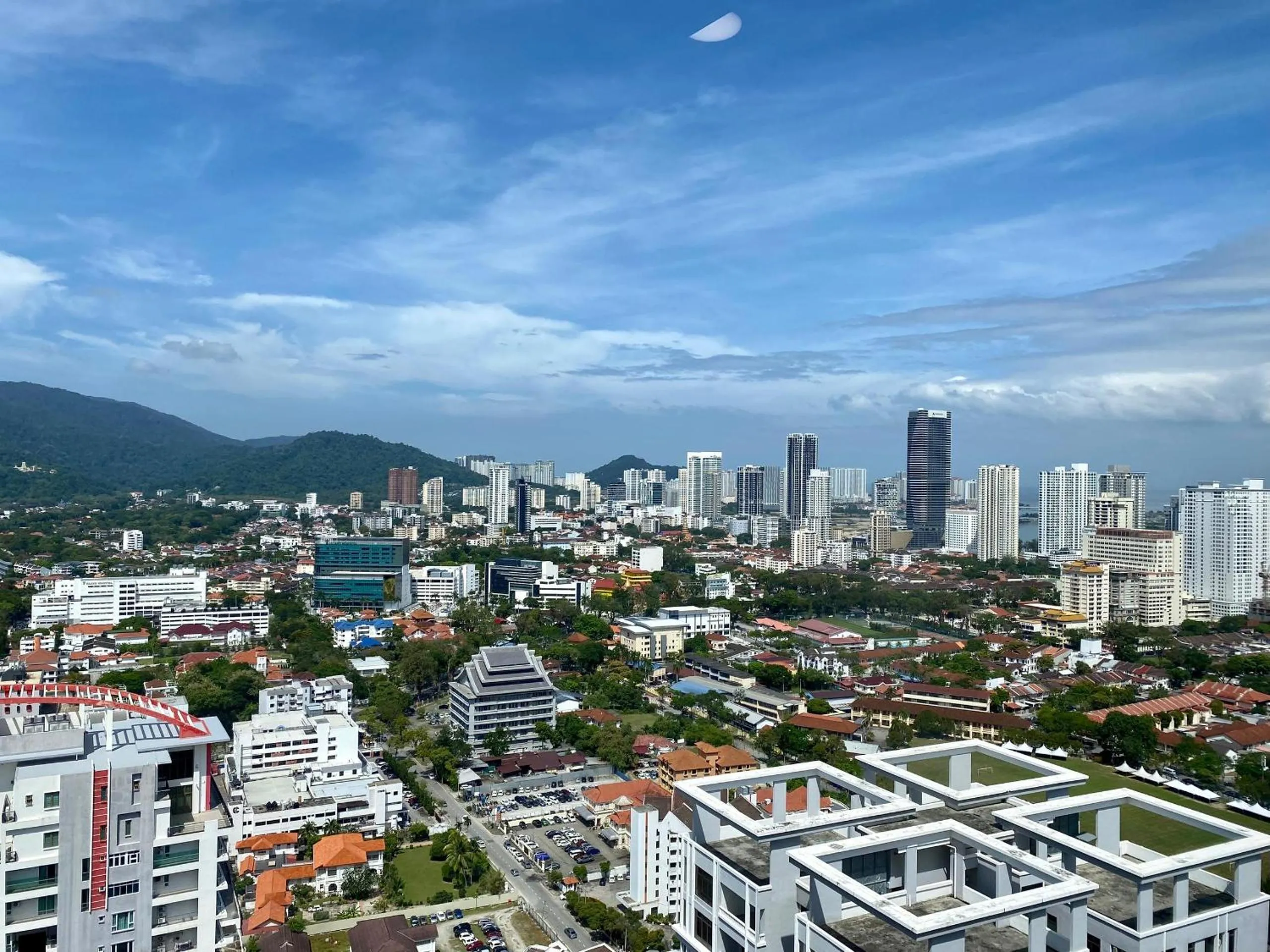 City view in Tropicana 218 Macalister Sea & City View by stayCATion Homestay