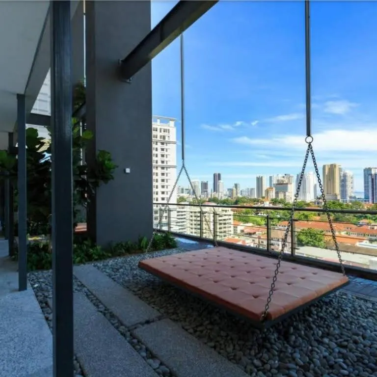 Area and facilities in Tropicana 218 Macalister Sea & City View by stayCATion Homestay