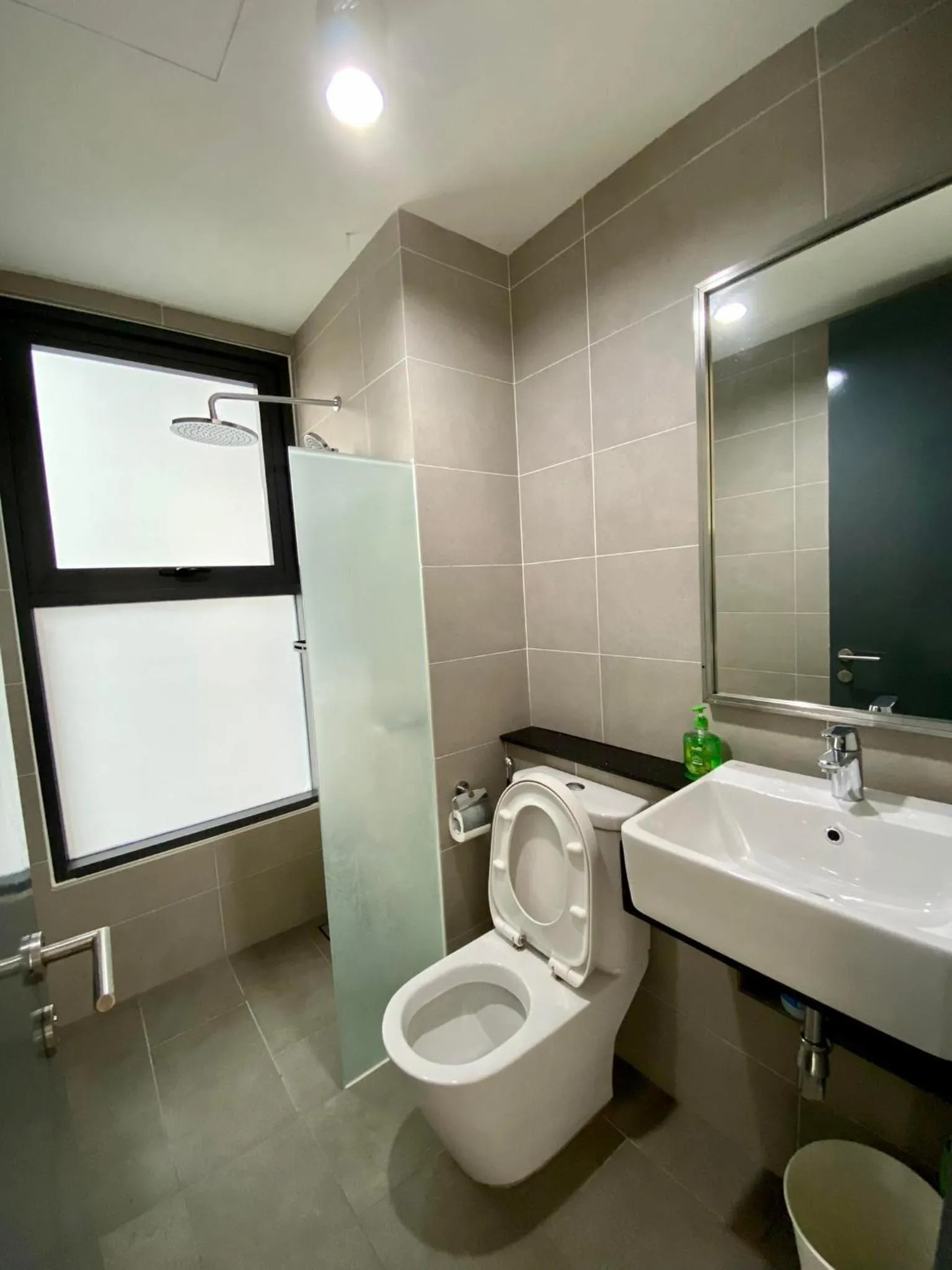 Shower in Tropicana 218 Macalister Sea & City View by stayCATion Homestay