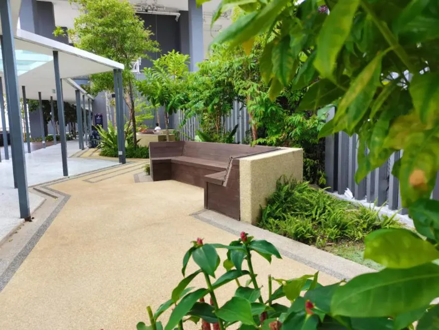 Garden view in Tropicana 218 Macalister Sea & City View by stayCATion Homestay