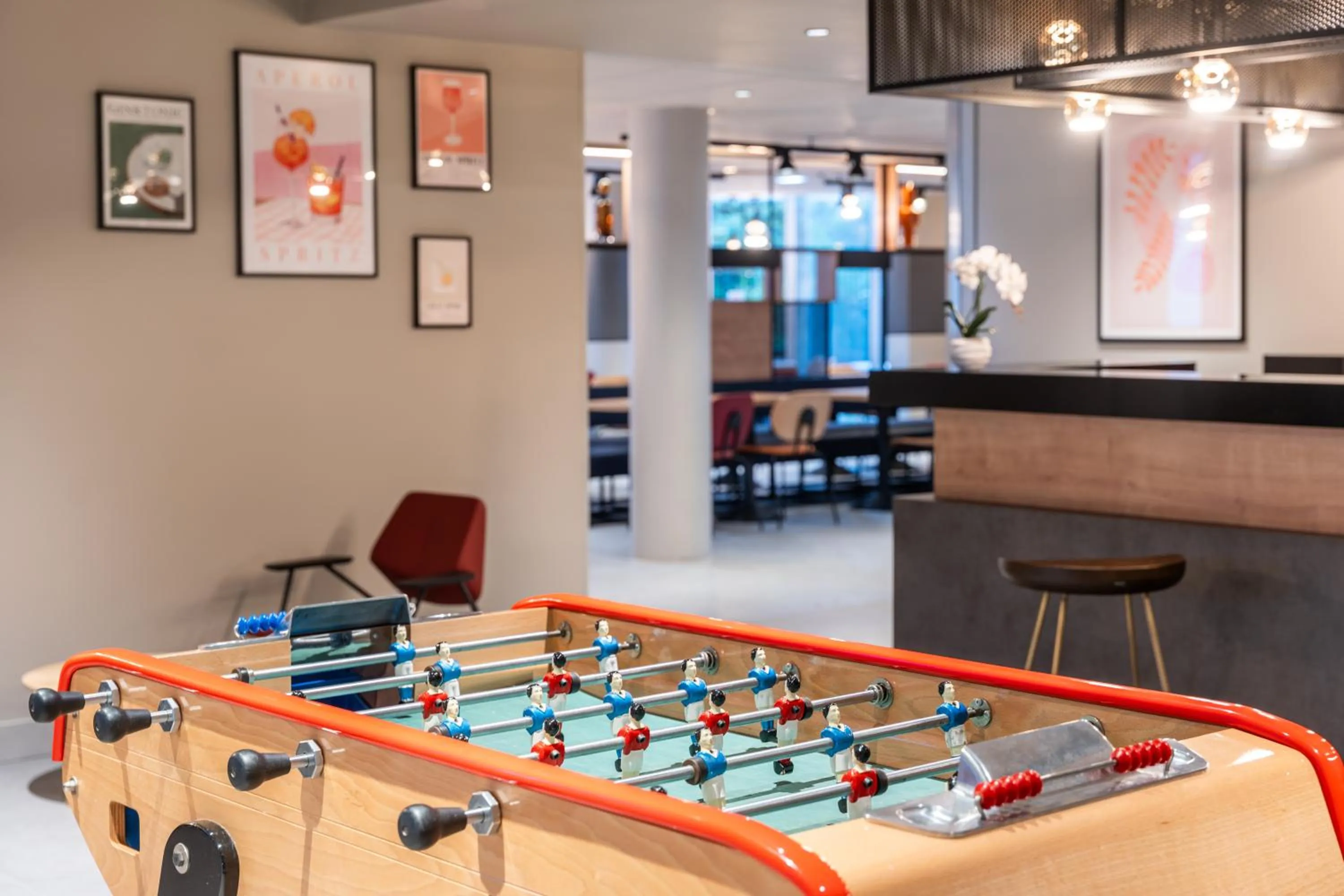 Lobby or reception in ibis Paris Nord Porte de Saint Ouen