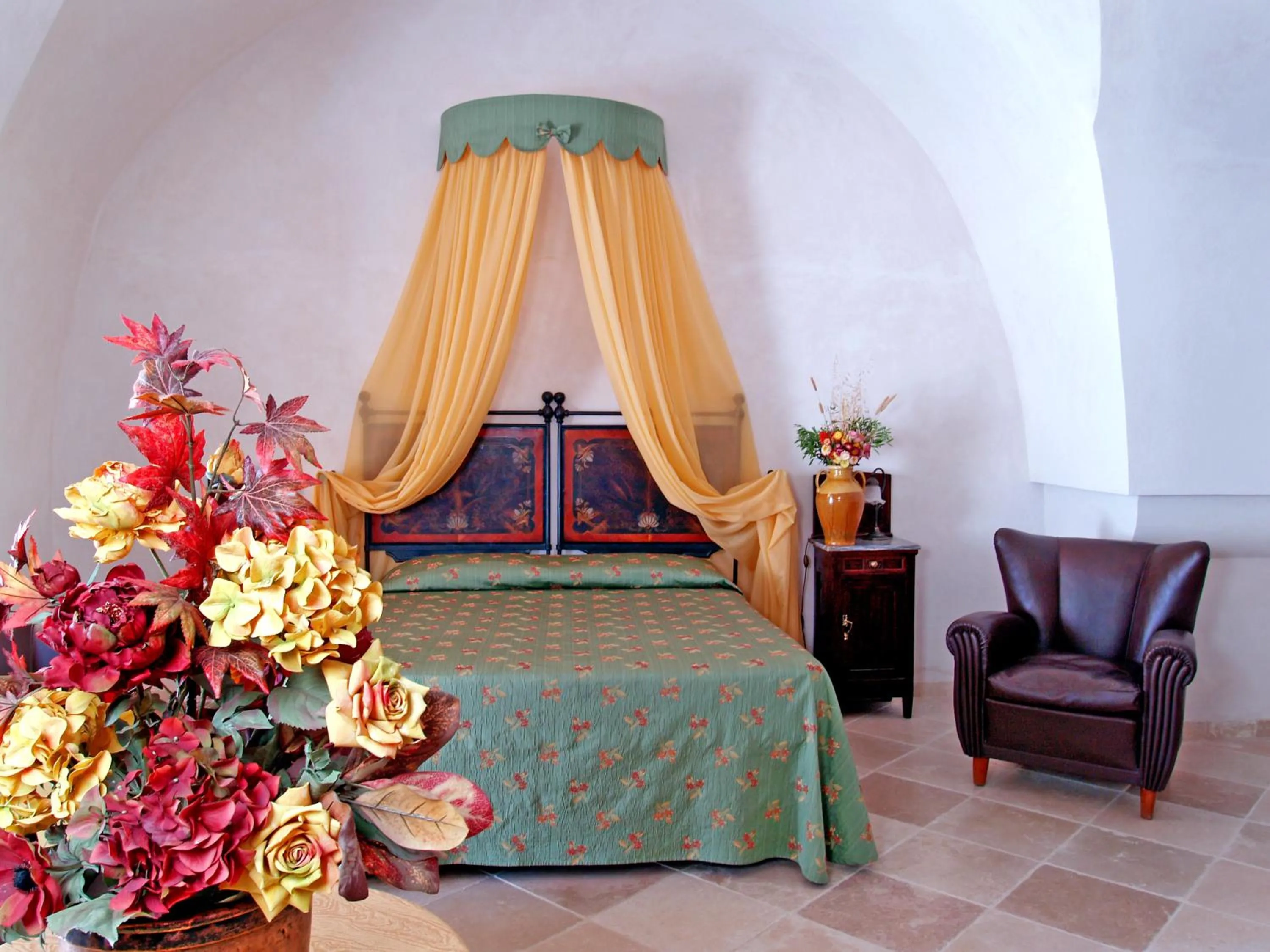 Bed in Hotel Masseria Tutosa