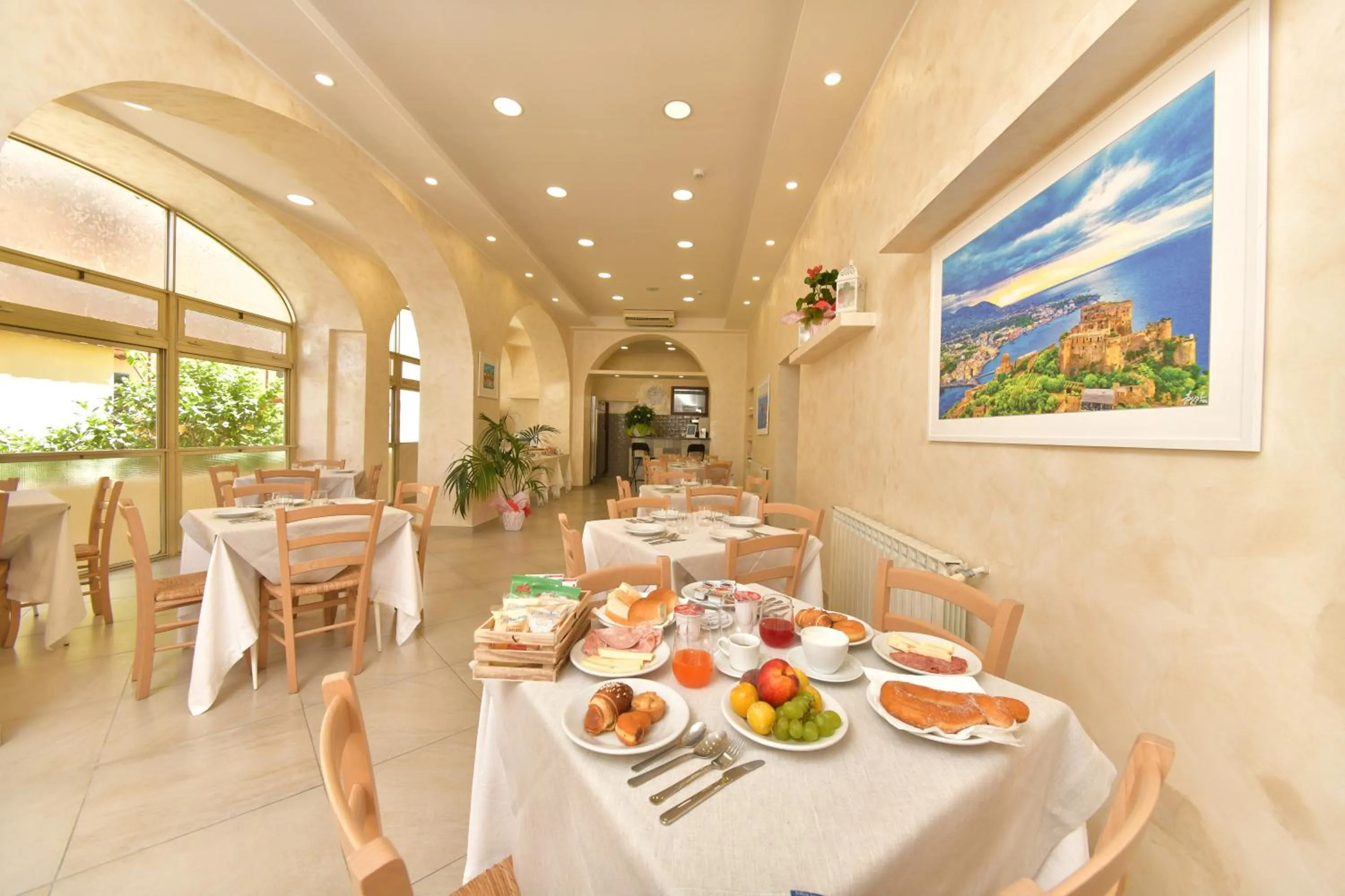 Food and drinks in Albergo Atlantic