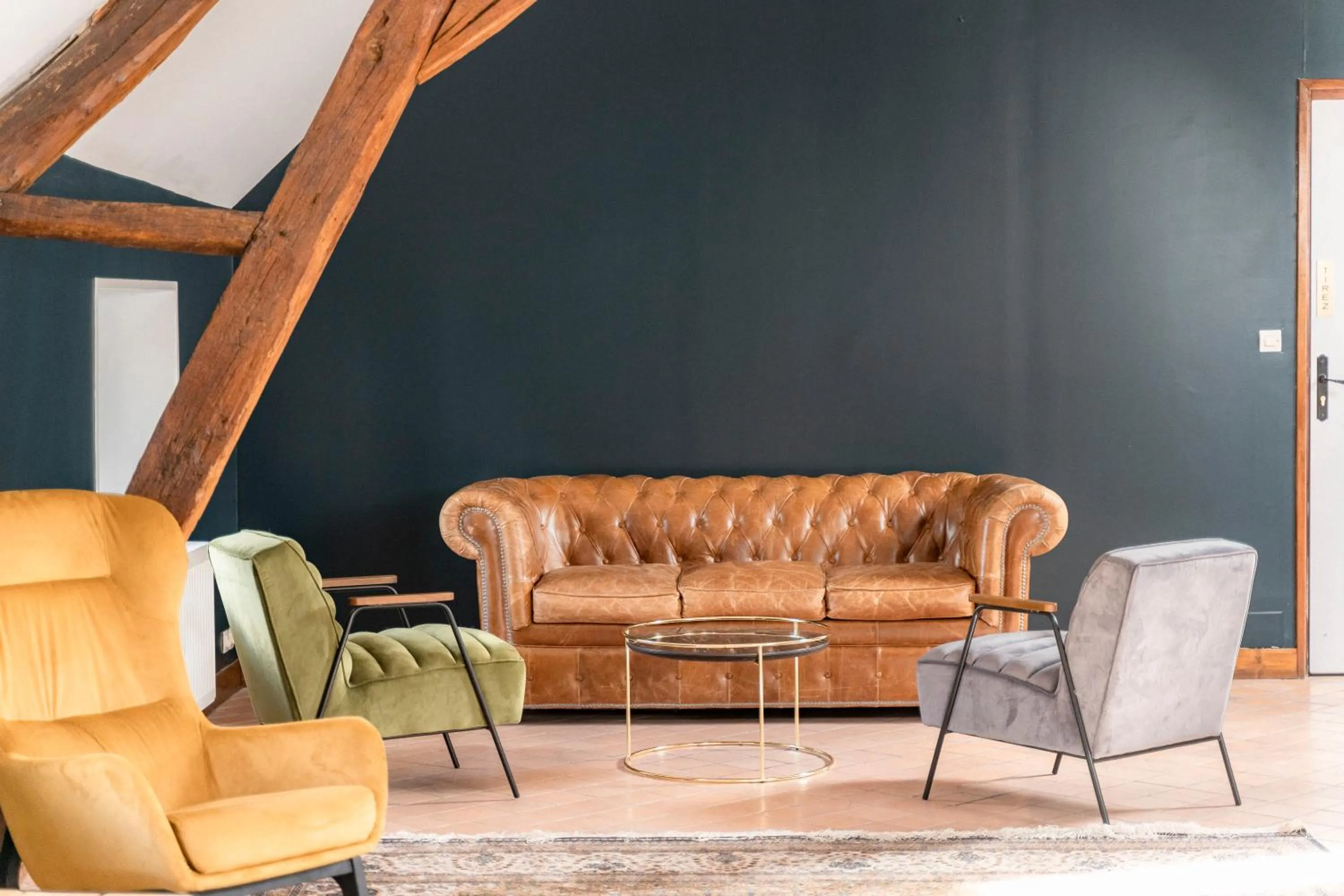 Seating area in Domaine Malar