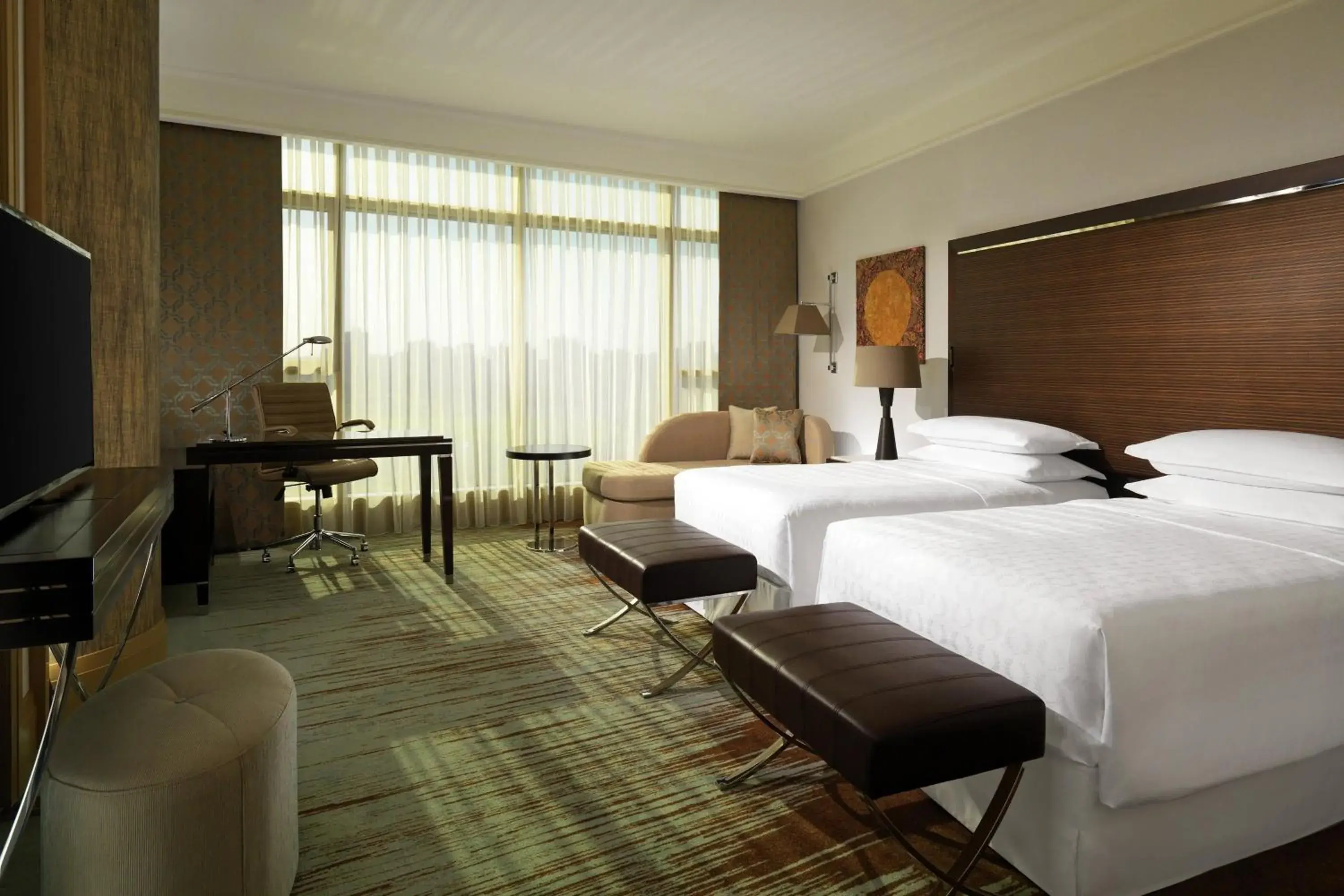 Deluxe Twin Room, Guest room, 2 Twin/Single Bed(s), River view in Sheraton Grand Adana Deluxe Twin Room, Guest room, 2 Twin/Single Bed(s), River view in Sheraton Grand Adana